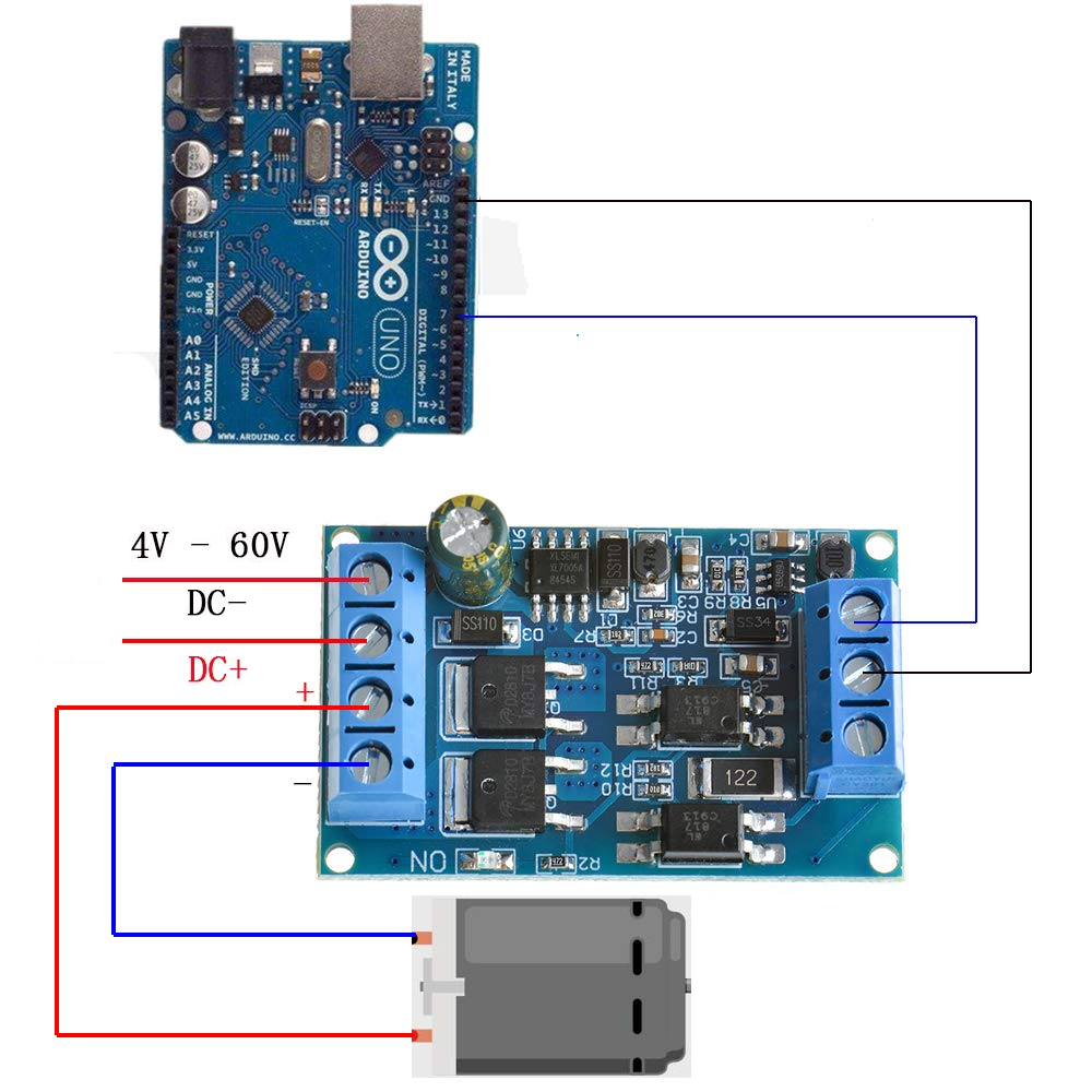 โมดูลมอสเฟต ตัดต่อวงจร พร้อม optocoupler High-power MOS FET Trigger Drive Switch Module PWM Regulator Control