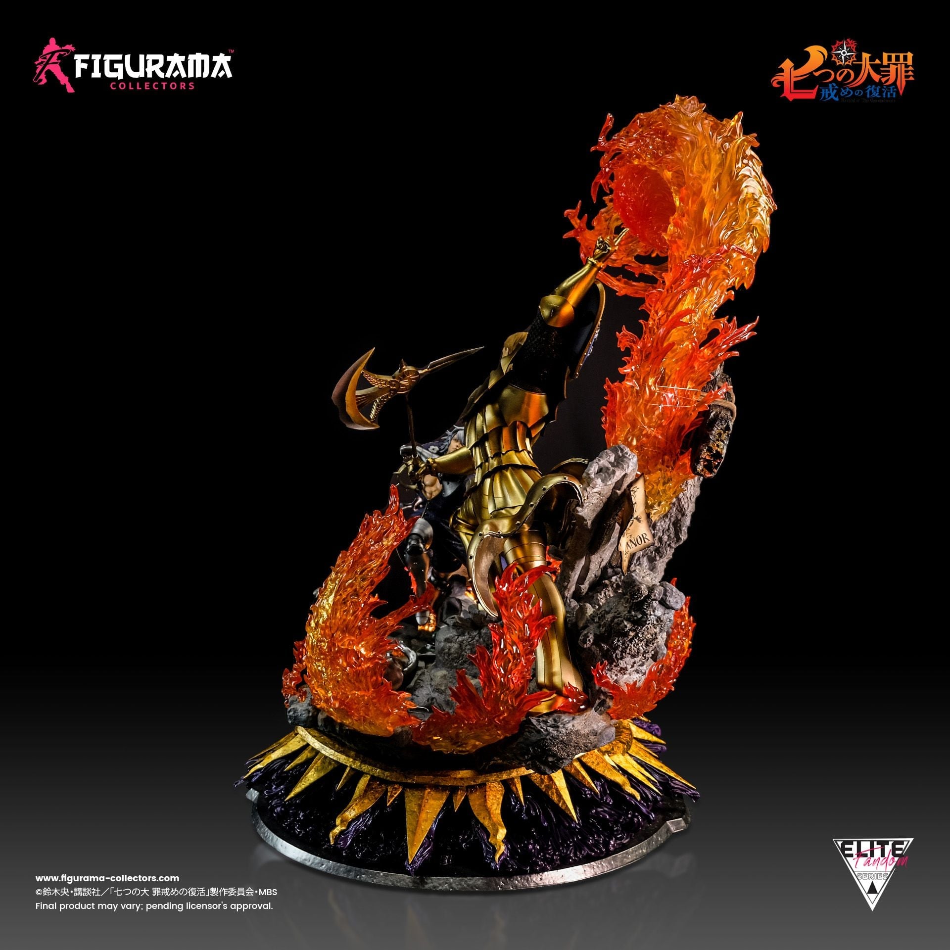 [สั่งจอง]Figurama Collectors 1/6 : ELITE FANDOM STATUE - ESCANOR VS. ESTAROSSA (SEVEN DEADLY SINS)