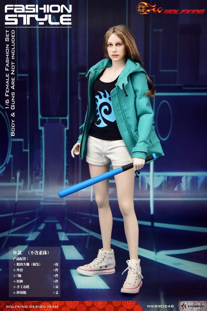 [สั่งจอง]WOLFKING WK89024 1/6 : Female Fashion Set