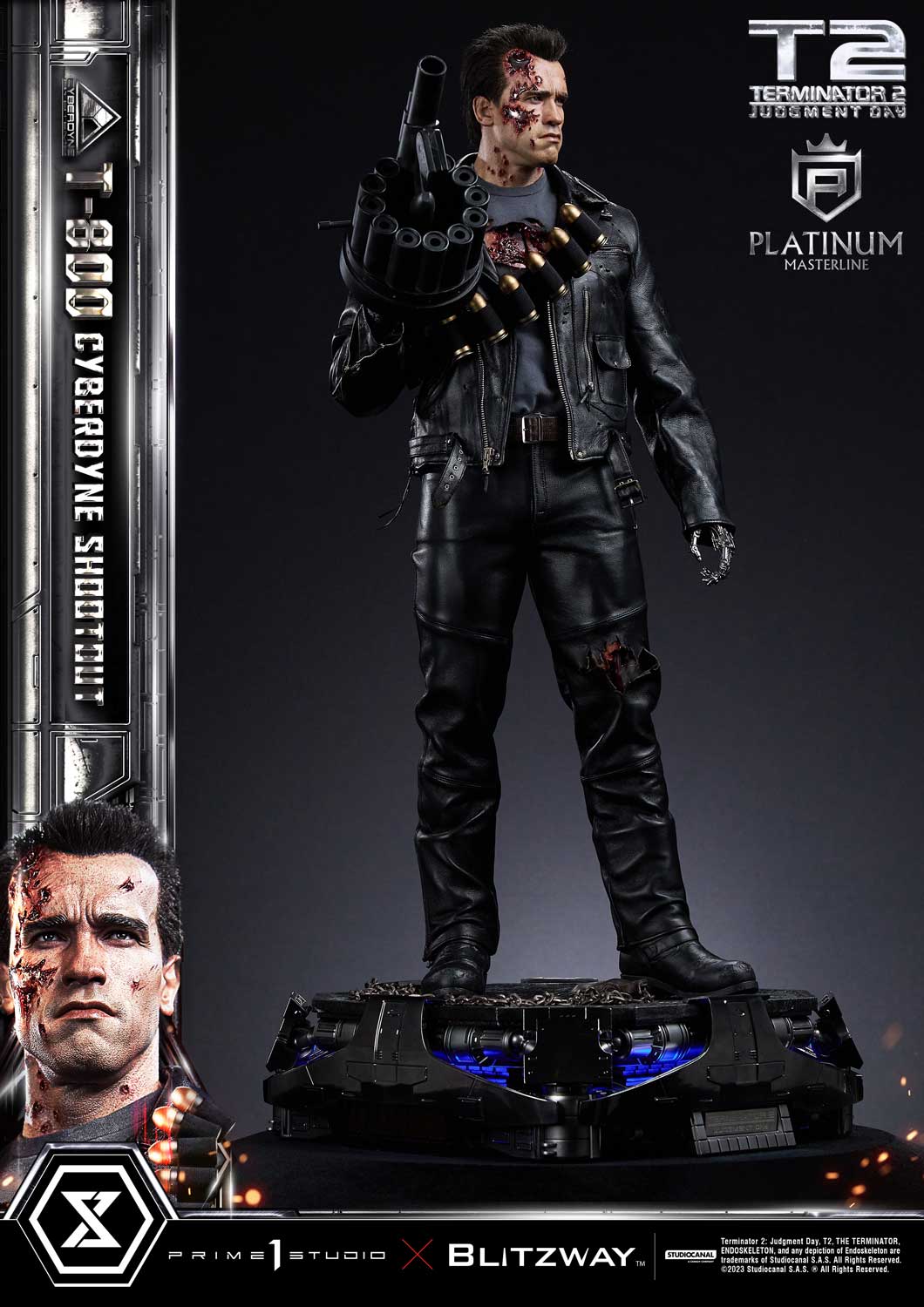 [สั่งจอง] Prime 1 Studio : T-800 (Terminator 2: Judgement Day)