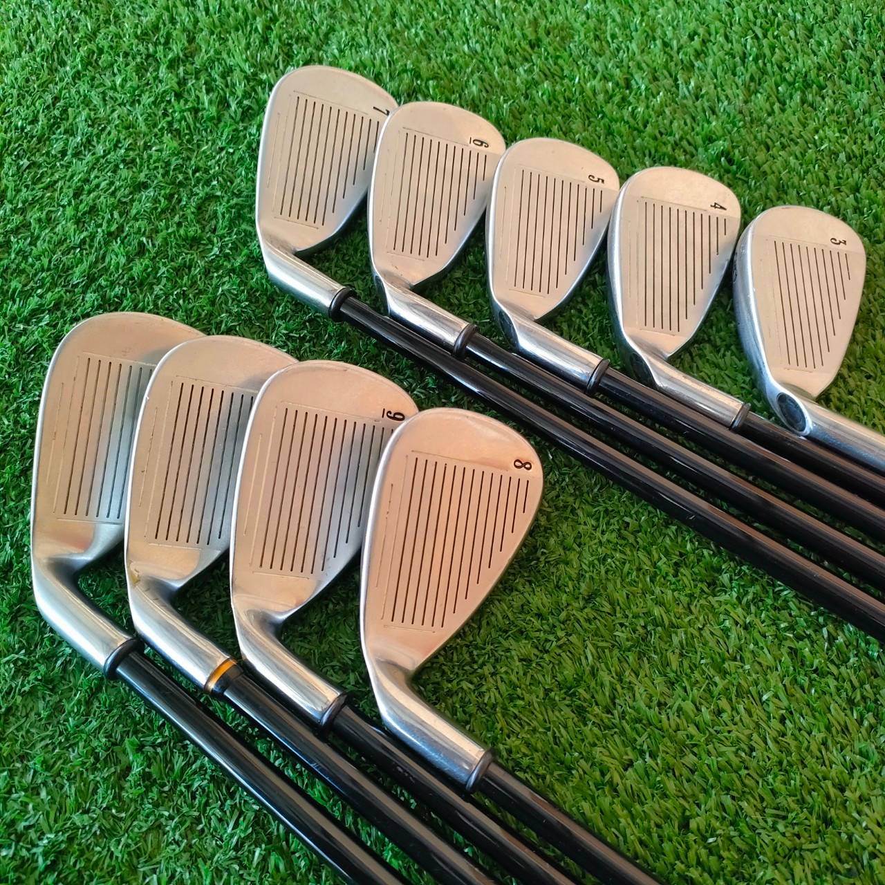 ชุดเหล็ก CALLAWAY X18 มีเหล็ก 3-9 เเละ PW SW ก้าน SYSTEM FLEX R รุ่นที่ดังที่สุด และตีดีที่สุด ใน X SERIES ของ Callaway ด้วยใบขนาดกำลังดีที่สุด ไม้กอล์ฟมือสอง ของแท้ BY NakaraLuxurious