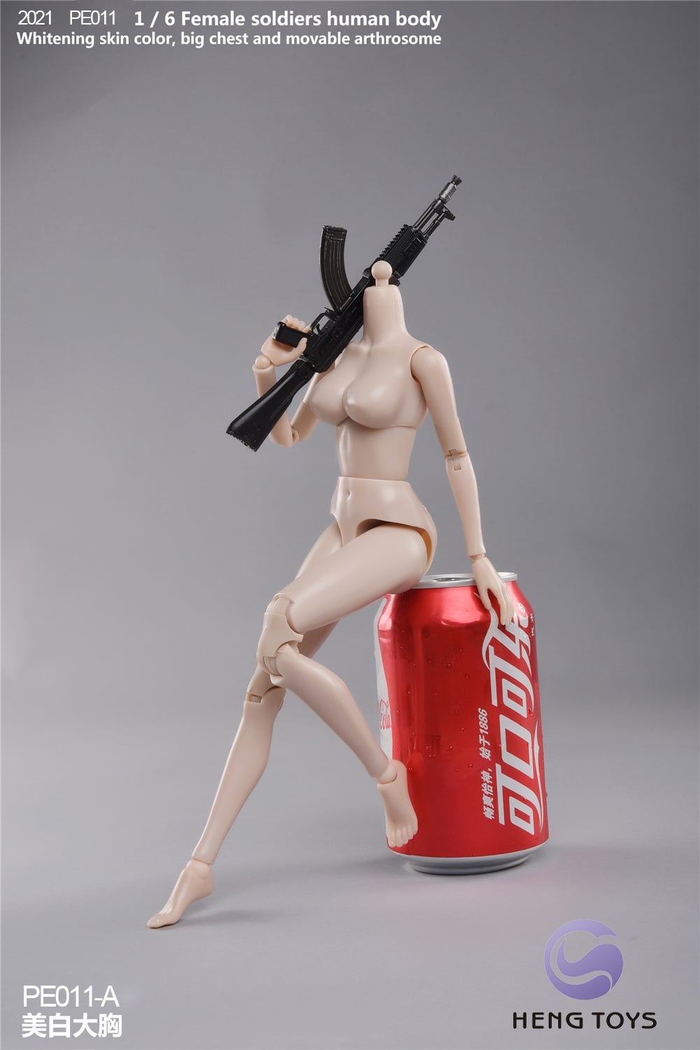 [สั่งจอง]HENG TOYS PE011 1/6 : Female soldiers human body
