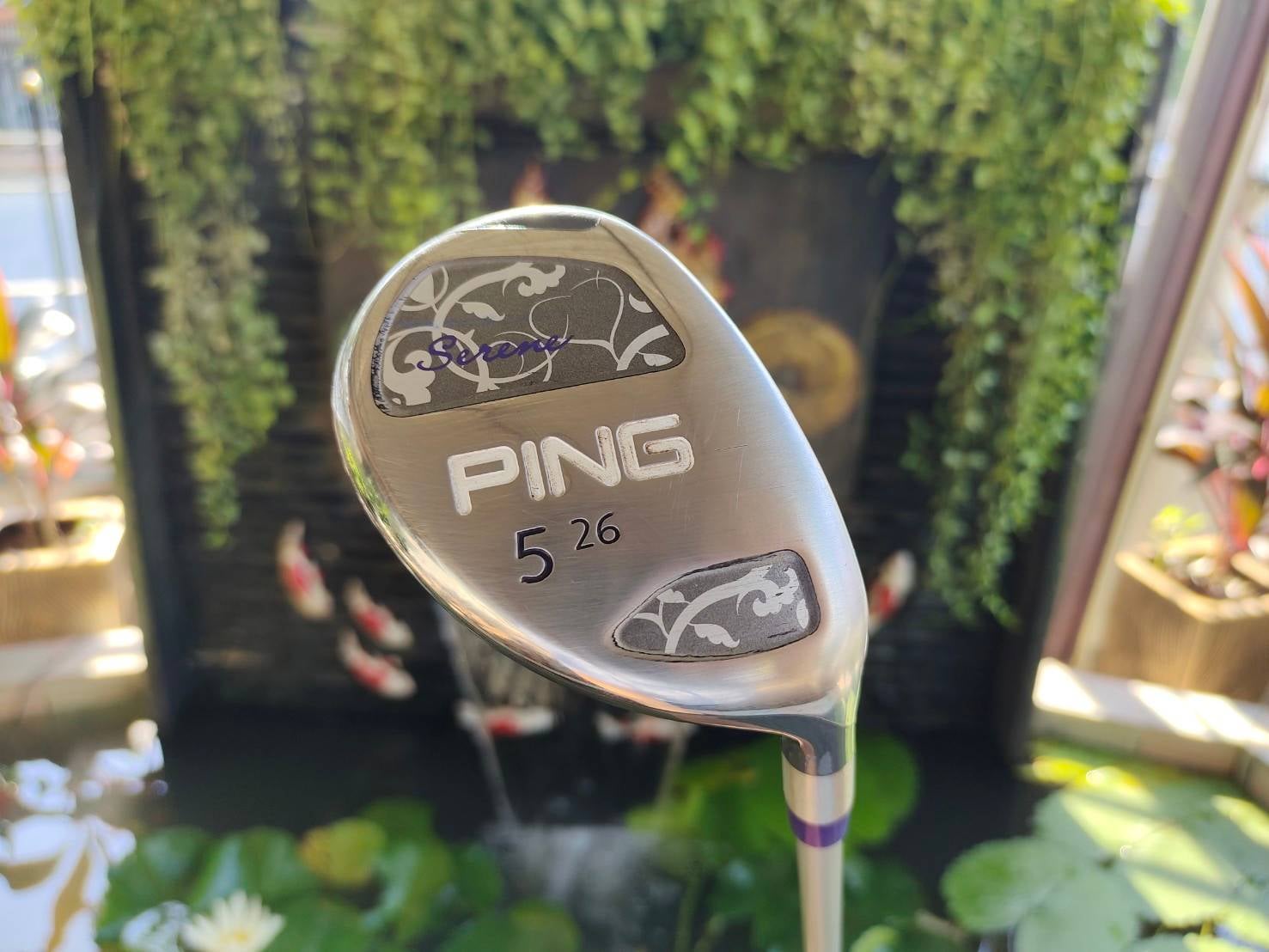 ไม้กอล์ฟพรีเมี่ยมสุภาพสตรี UT PING Serene 5 องศา 26