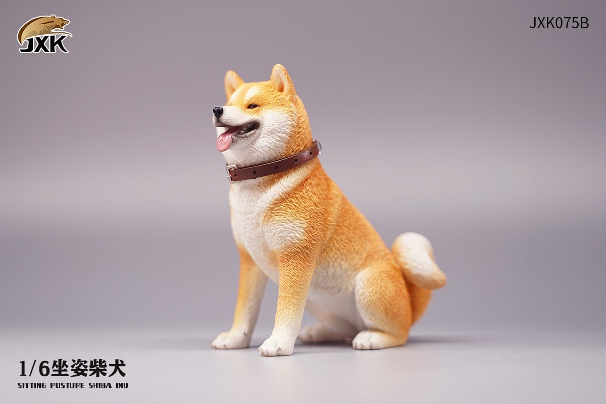 [สั่งจอง]JXK 1/6 : Sitting Shiba Inu