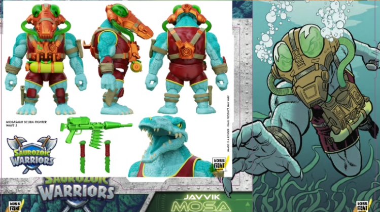 [สั่งจอง] BOSS FIGHT STUDIO 6" : SAUROZOIC WARRIORS