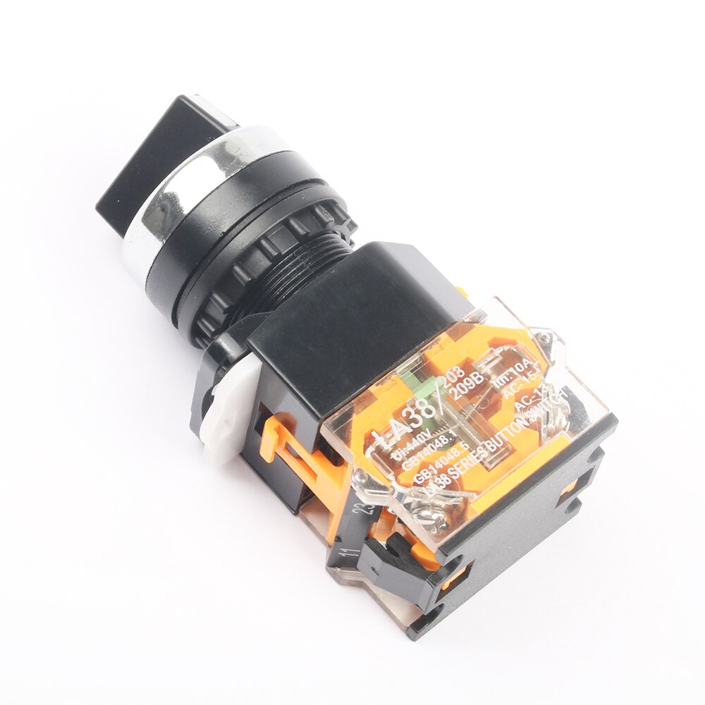 สวิตซ์บิด Selector Switch Knob switch 22MM LA38-11X2 LA38-11X22 switch button 2rd gear 22MM