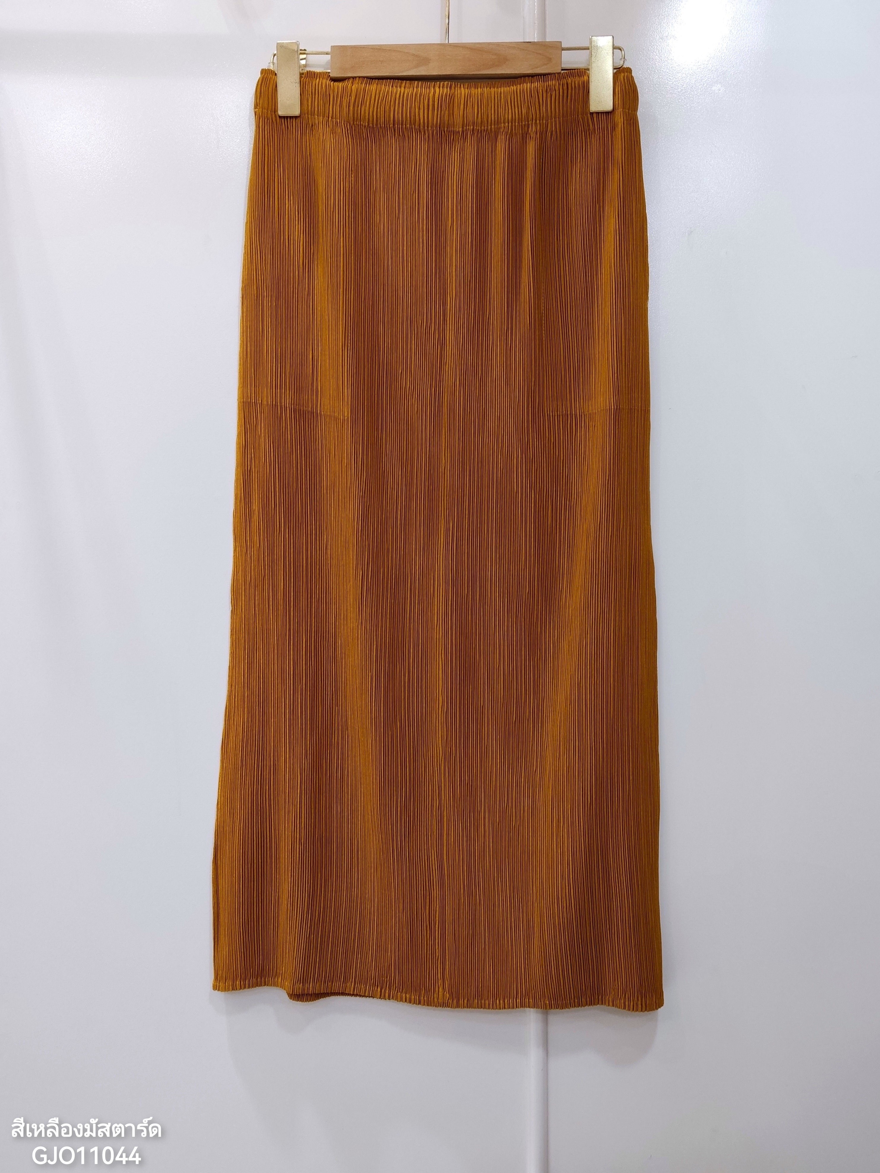 ปรับราคาลง20%!! ยาว 33นิ้ว! 2MUAY รุ่น GJO11044 กระโปรงพลีทผ้าแมตต์ PRNCIL PLEATED SKIRT 10 สี FREE SIZE