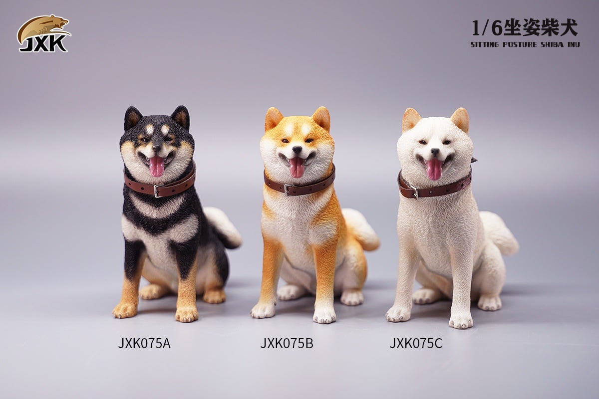 [สั่งจอง]JXK 1/6 : Sitting Shiba Inu