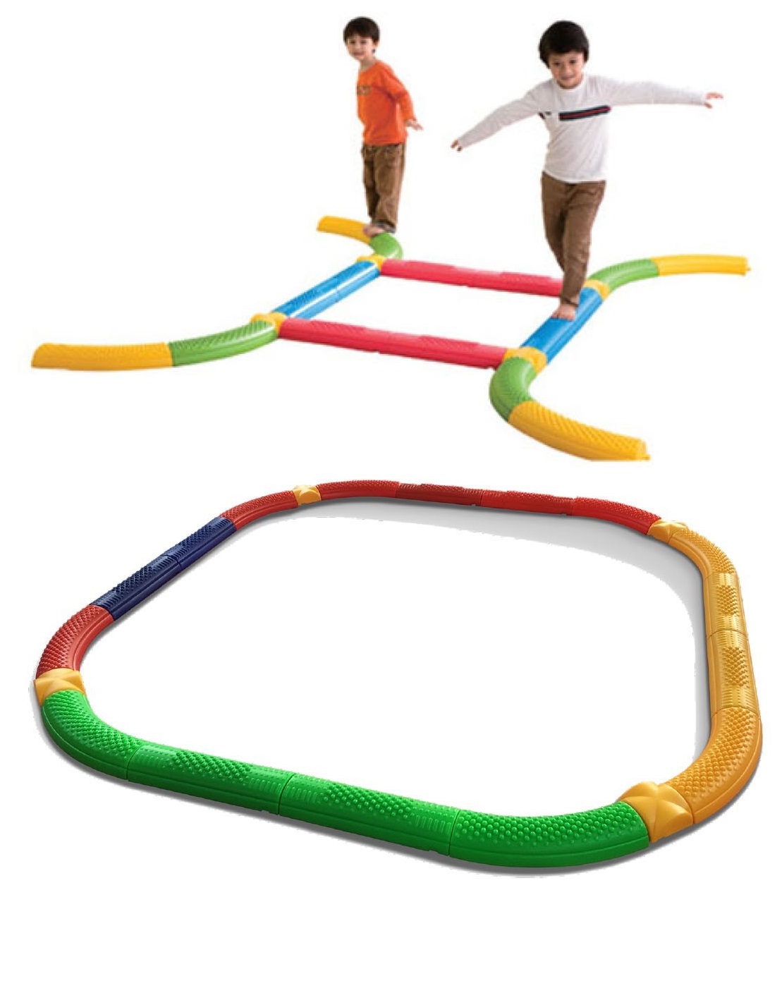 ทางเดิน พลาสติก 20 ชิ้น ,ตัวต่อ ,เลโก้, ทางเดิน, ฝึกการทรงตัว, การทรงตัว, การเคลื่อนไหว ของเล่นเสริมพัฒนาการ พร้อมส่ง คิดค่าส่งตามจริง