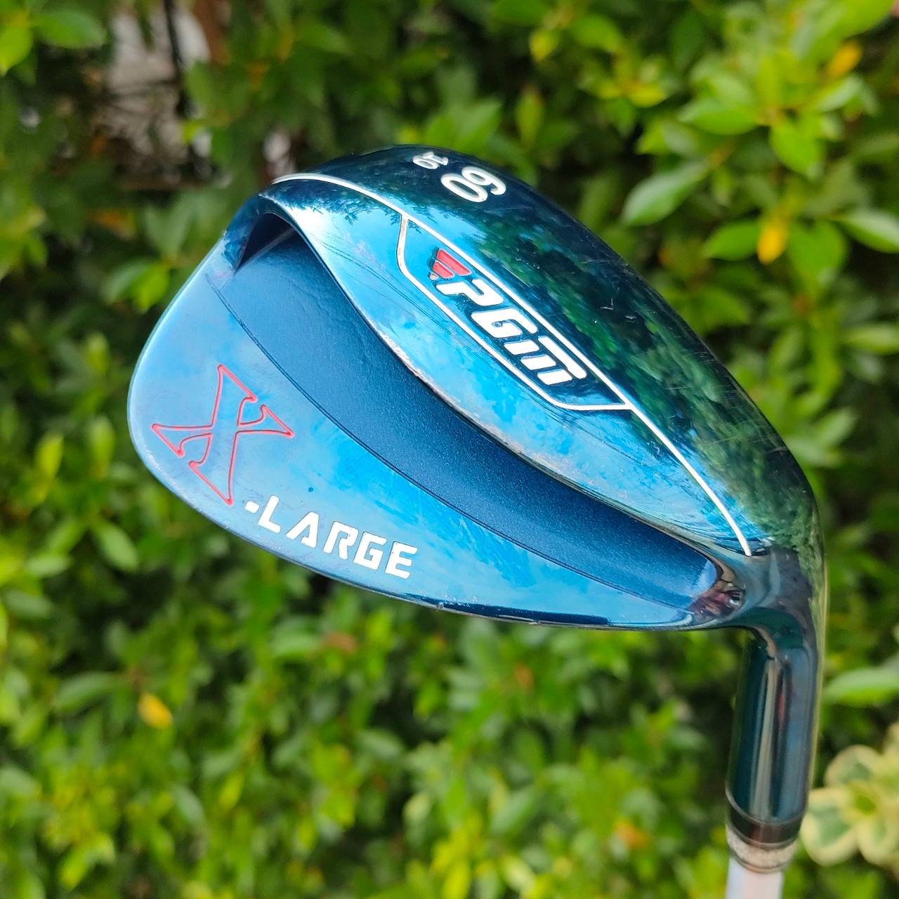 WEDGE PGM X-LARGE องศา 60 เบาท์ 10 ก้าน PGM FLEX WEDGE ผลิตจากวัสดุเกรดพรีเมี่ยม FORGED CNC หน้าตะใบ SPIN MILED ร่องลึก ไม้กอล์ฟมือสอง ของแท้ BY NakaraLuxurious