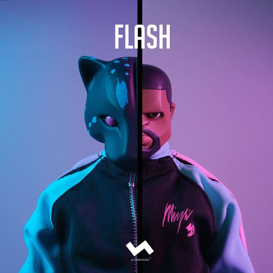 [สั่งจอง]JT Studio Street Mask 1/6 Scale : FLASH