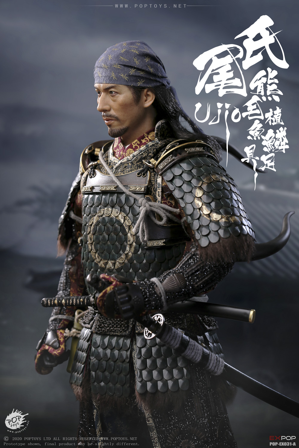 [สั่งจอง]POPTOYS EX031 1/6 : Brave Samurai - UJIO