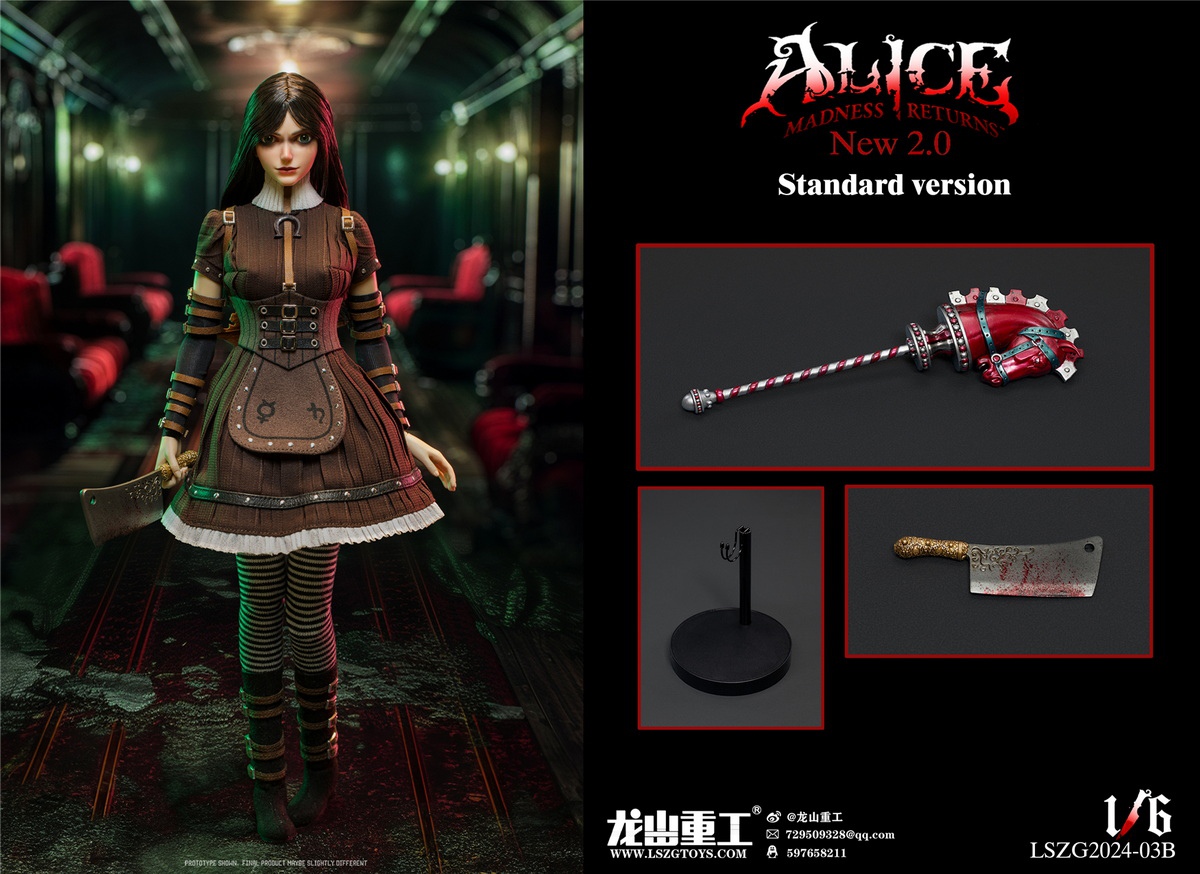 [สั่งจอง] Longshan Heavy Industry 1/6 : Alice's Crazy Return 2.0