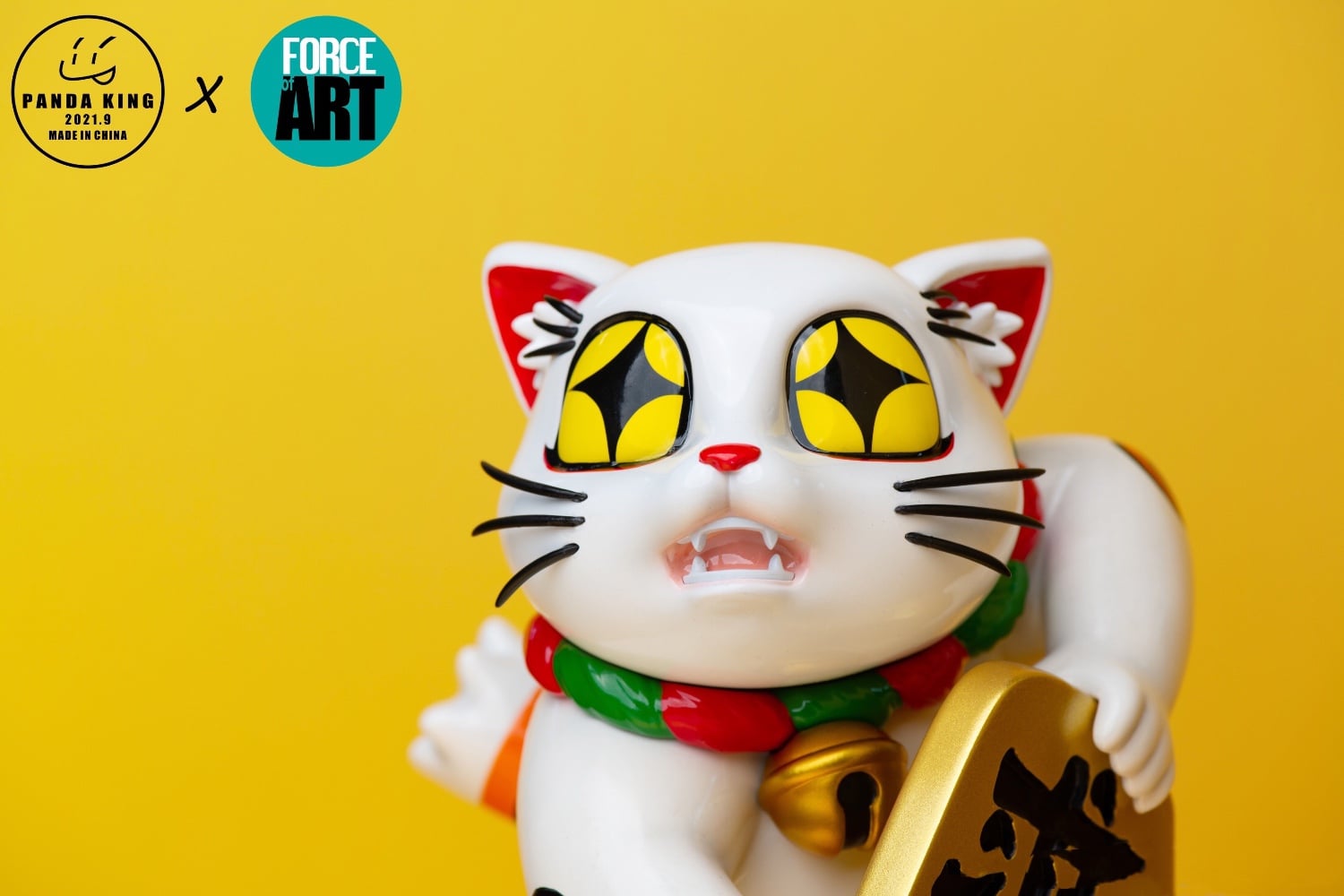 [สั่งจอง]Panda King X Force of Art 20cm : the fierce cat for wealth