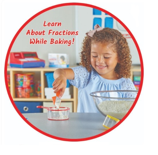 ชุดถ้วยตวง เซตสีรุ้ง 9 ชิ้น ของเล่นเสริมพัฒนาการ, ของเล่นเด็ก, สื่อการสอน , ของเล่นชั่งตวง