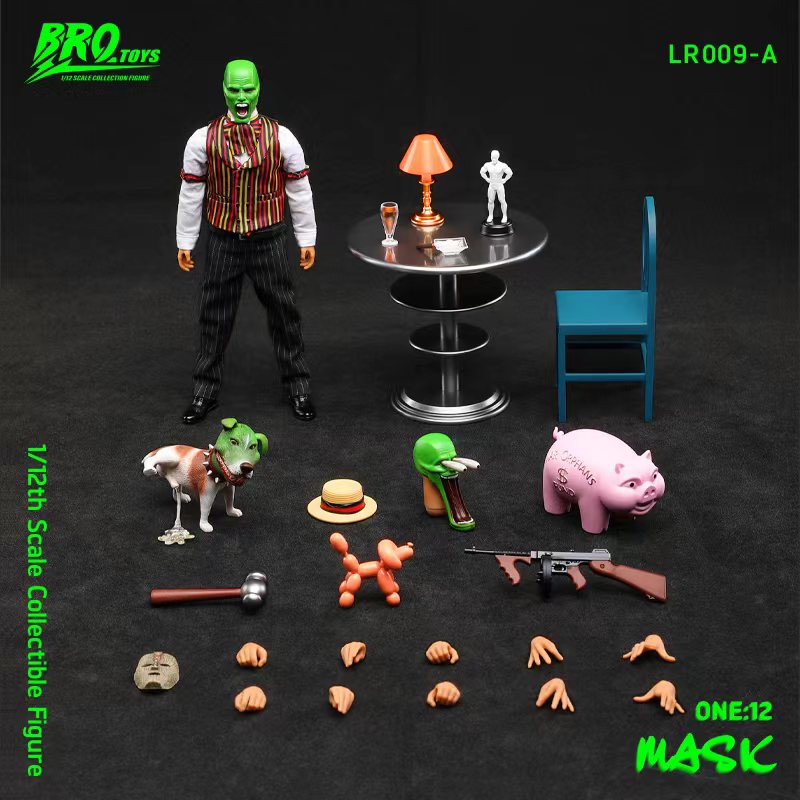 [สั่งจอง] BROTOYS LR009 1/12 : Mask Man-Action Figure