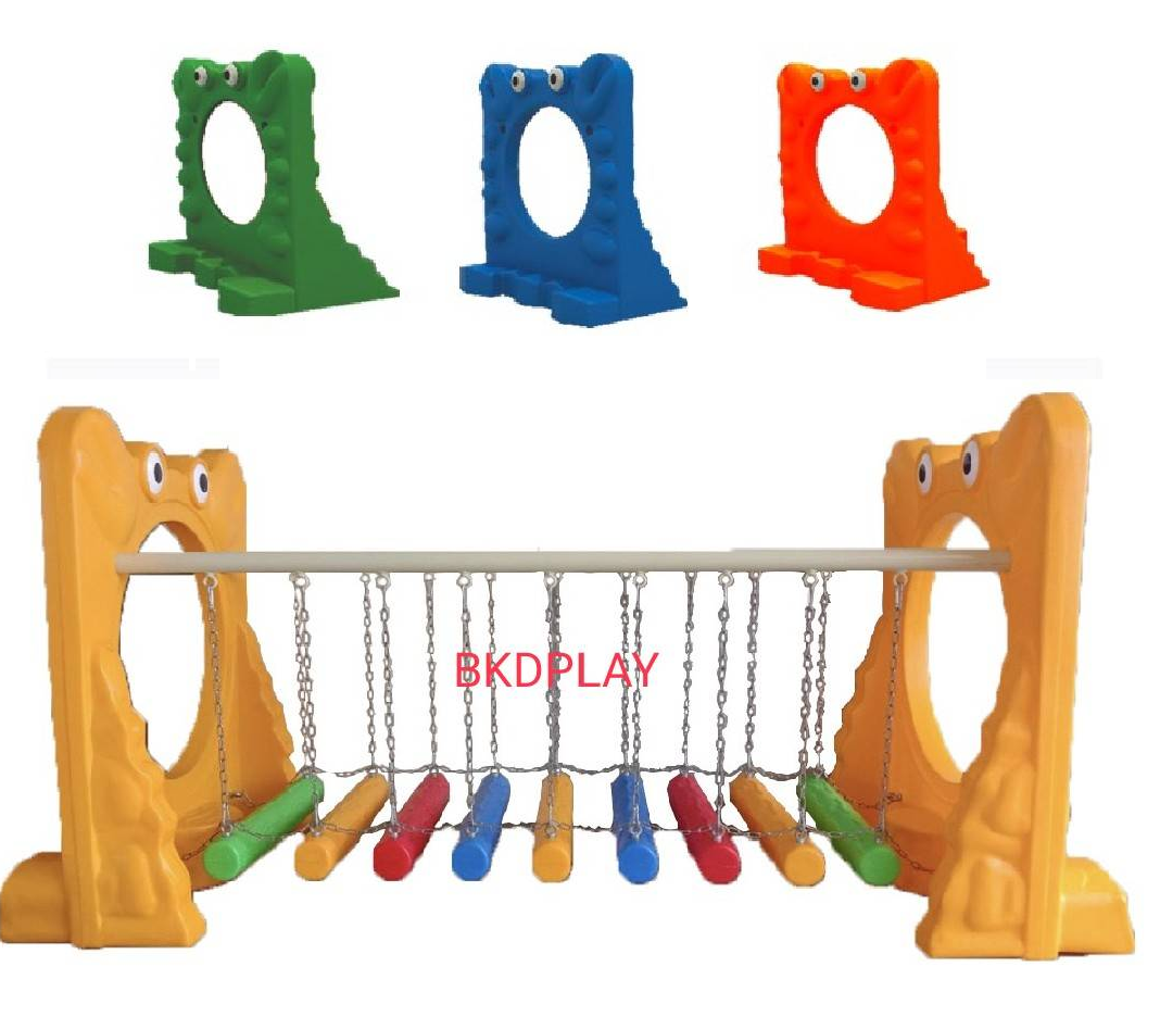 สะพานทรงตัว สะพานโยกเยก, สะพานปู, เดินสะพานเสริมพัฒนาการ, การเคลื่อนไหวเด็ก,เครื่องเล่นสนามกลางแจ้ง ของเล่น พร้อมส่ง
