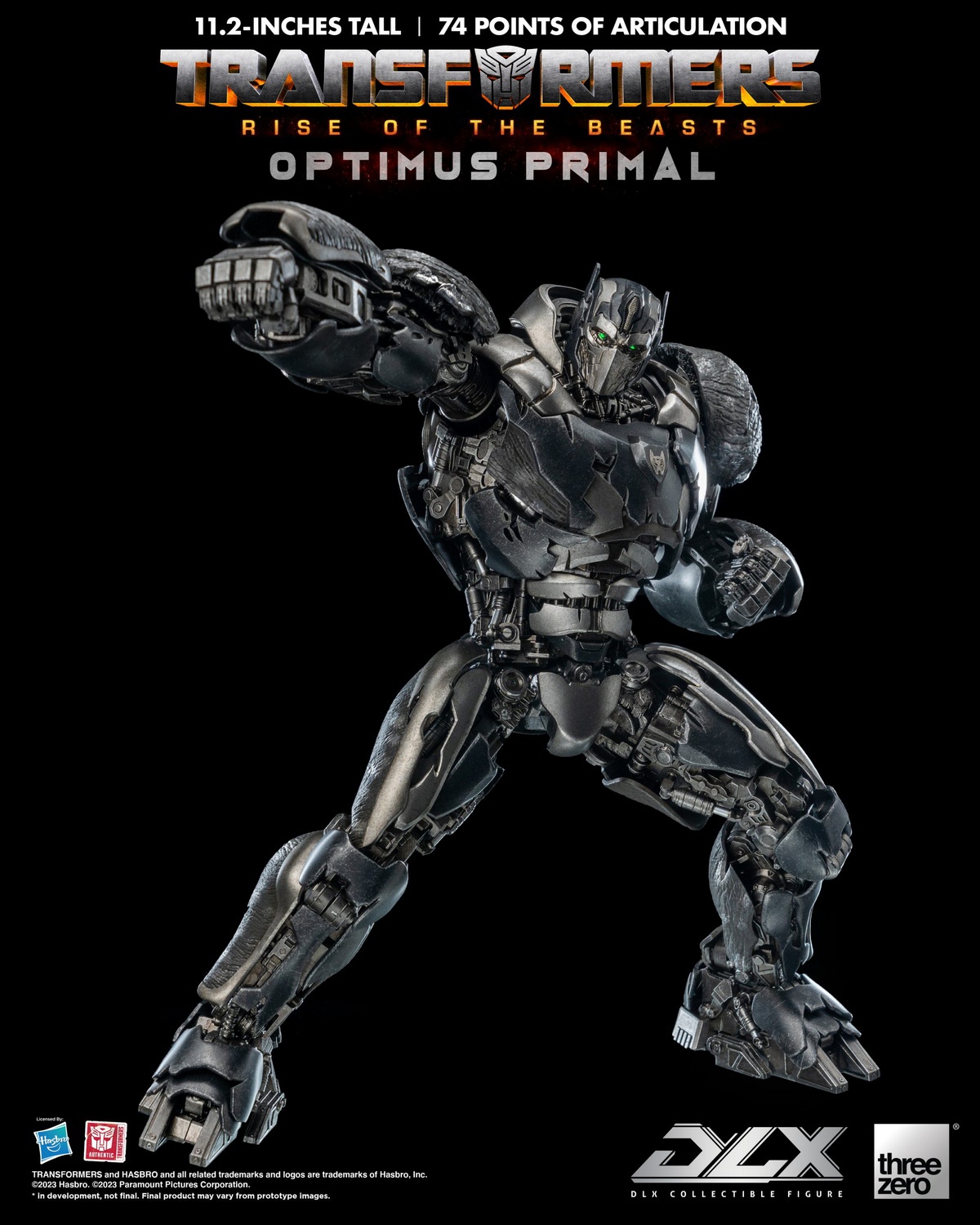 [สั่งจอง]Threezero 3Z05650W0 : Transformers Rise of the Beasts - DLX Optimus Primal
