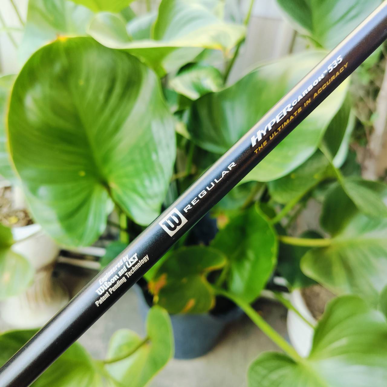 ** ก้านอ้วน ** FAT SHAFT** ชุดเหล็ก WILSON FS FAT SHAFT มีเหล็ก 3-9 เเละ PW SW 9 ชิ้นเต็ม ก้านผลิตจาก HYPER CARBON 535 ไม้กอล์ฟพรีเมี่ยมมือสอง ของแท้ By NakaraLuxurious