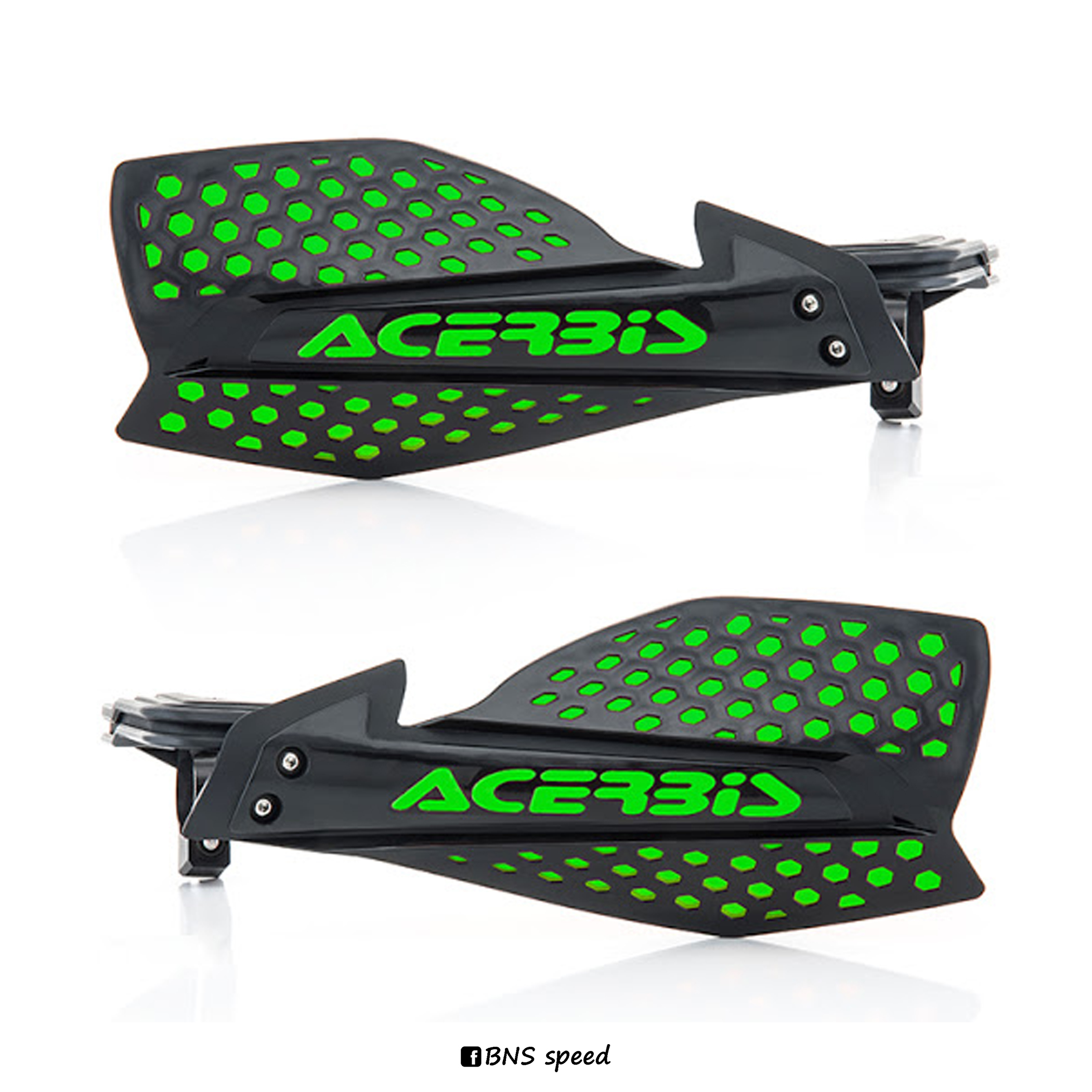 การ์ดแฮนด์ Acerbis X-Ultimate Black/Green