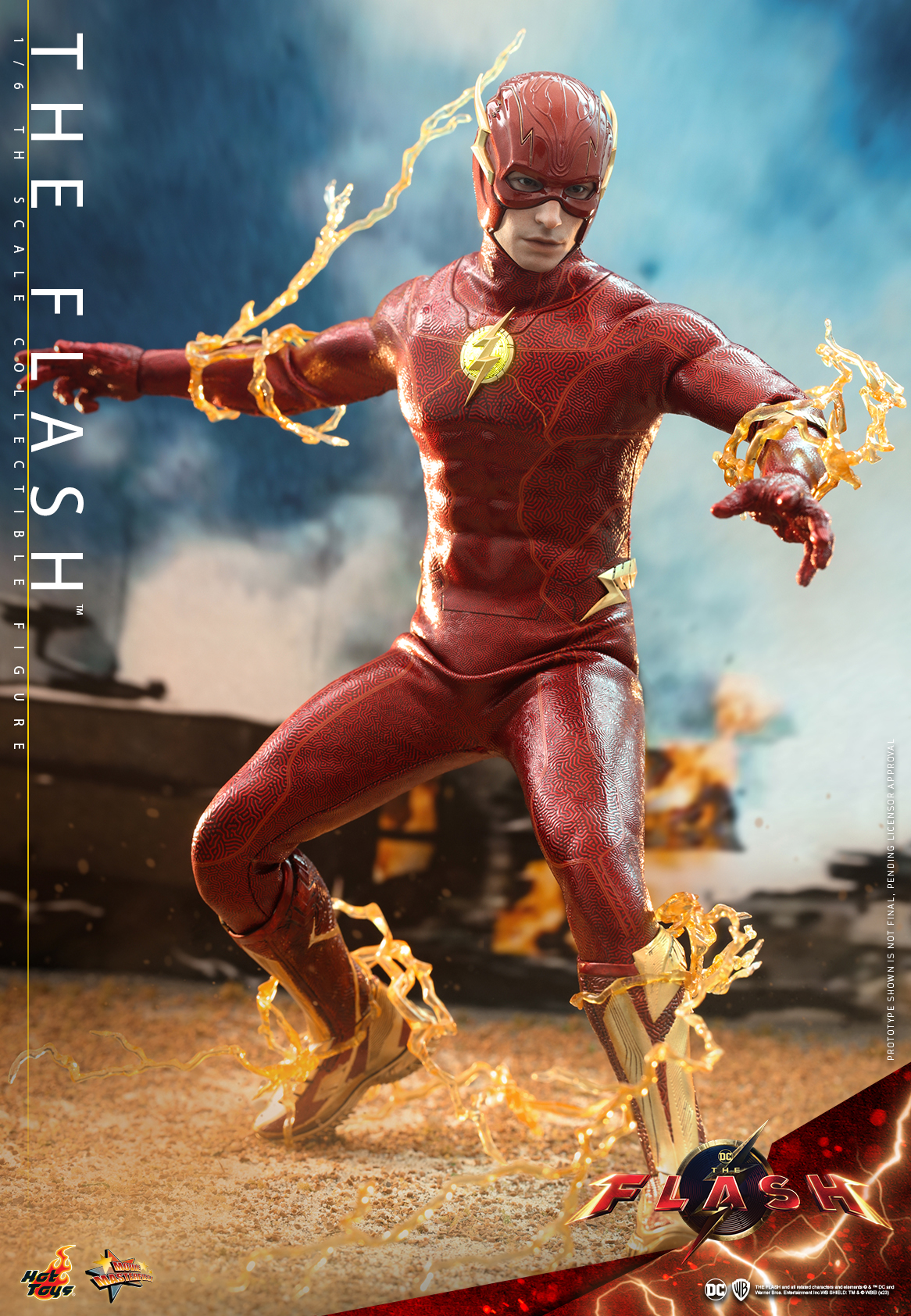 [พร้อมส่ง]Hot Toys MMS713 1/6 : The Flash (Standard Ver.)