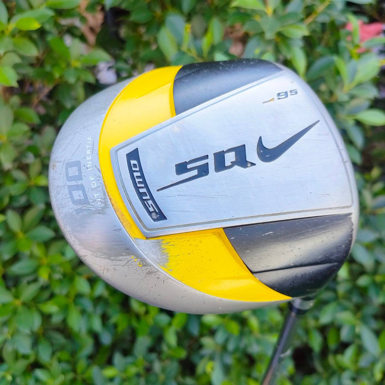 DRIVER NIKE SUMO SQ รุ่น M.O.I.5900 เป็นค่า การชดเชยการผิดพลาดที่สูงที่สุด องศา 9.5 ก้าน DIAMANA FLEX S รุ่นนี้ตียังไงก็ตรงครับ ตีง่าย ตีไกล