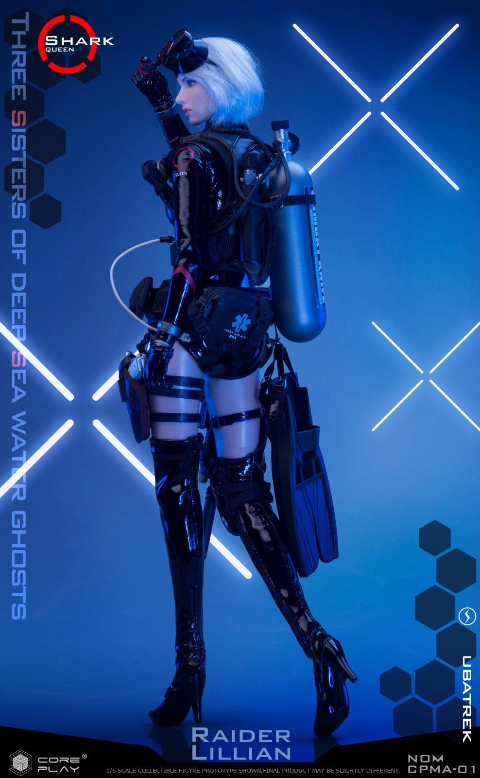 [สั่งจอง]Coreplay CPMA-01 1/6 : Three Sisters Of Deep SEA Water Ghosts RAIDER LILLIAN