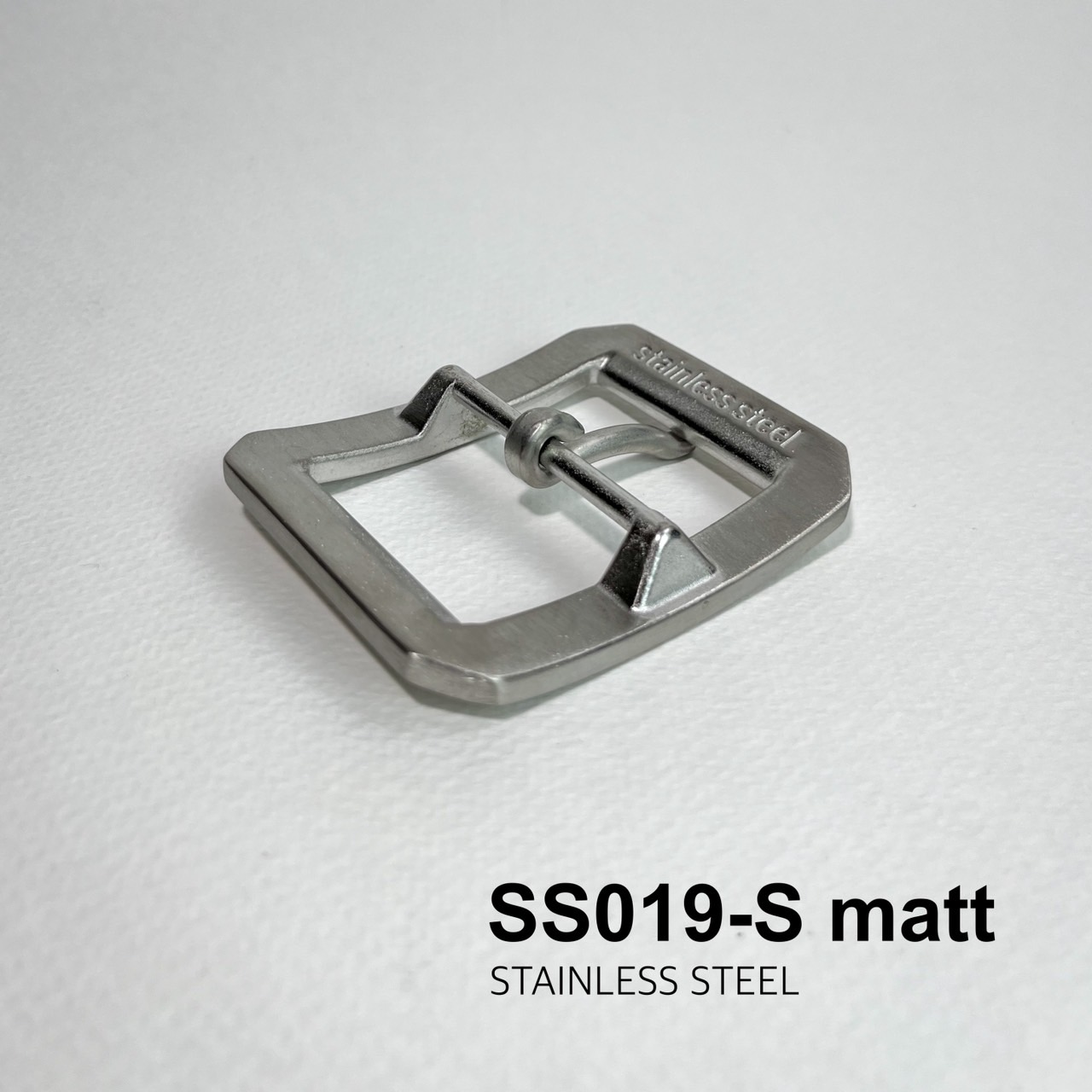 SS019-S หัวเข็มขัดสเตนเลสแท้ขนาด 38มิล หรือ 1.5นิ้ว อุปกรณ์งานหนัง **ราคาต่อชิ้น**
