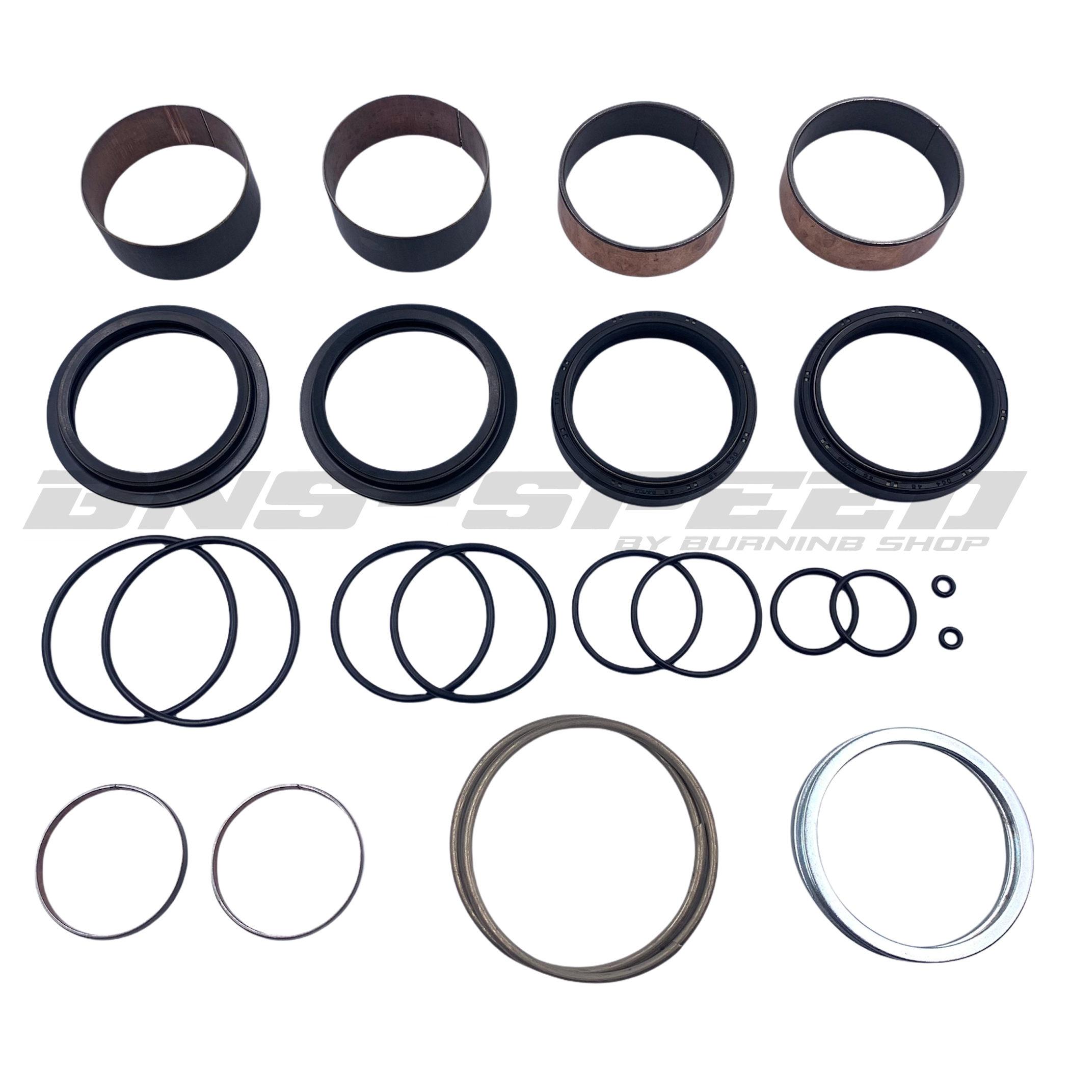 ชุดซ่อมโช้คหน้า Pivot Works Fork Rebuild Kit KX250F 13-20, RMZ250 13-15, RMZ450 13-14