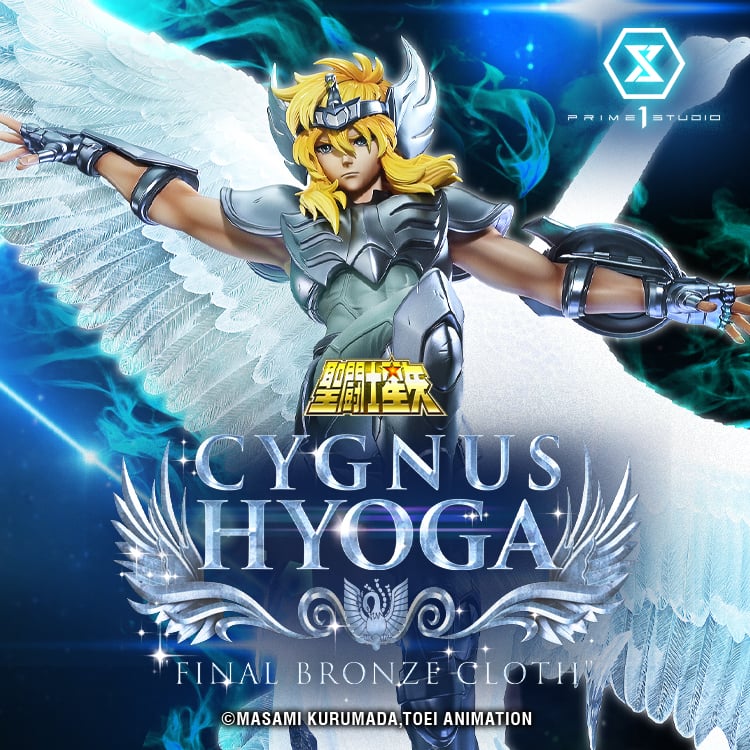 [สั่งจอง]Prime 1 Studio PMKZ-05: Cygnus Hyoga "Final Bronze Cloth" (Saint Seiya)