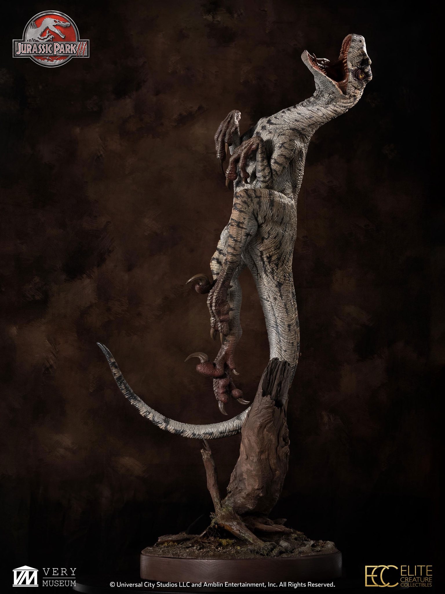 [สั่งจอง] ECC : Female Velociraptor "White Queen" Maquette (JP3)