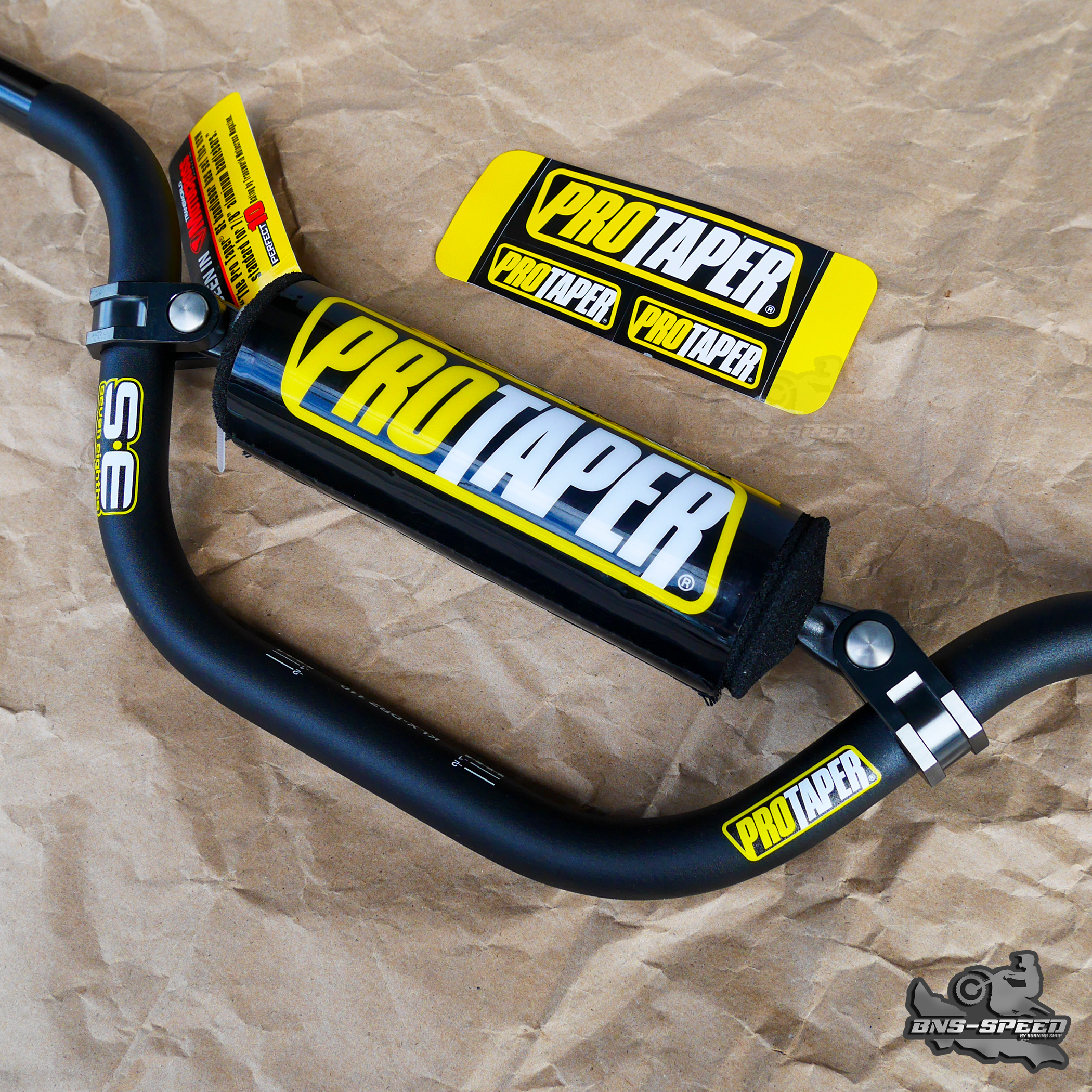 ProTaper] ハンドルバー SE 7/8 KLX110/DRZ110 ベンド ブラック 