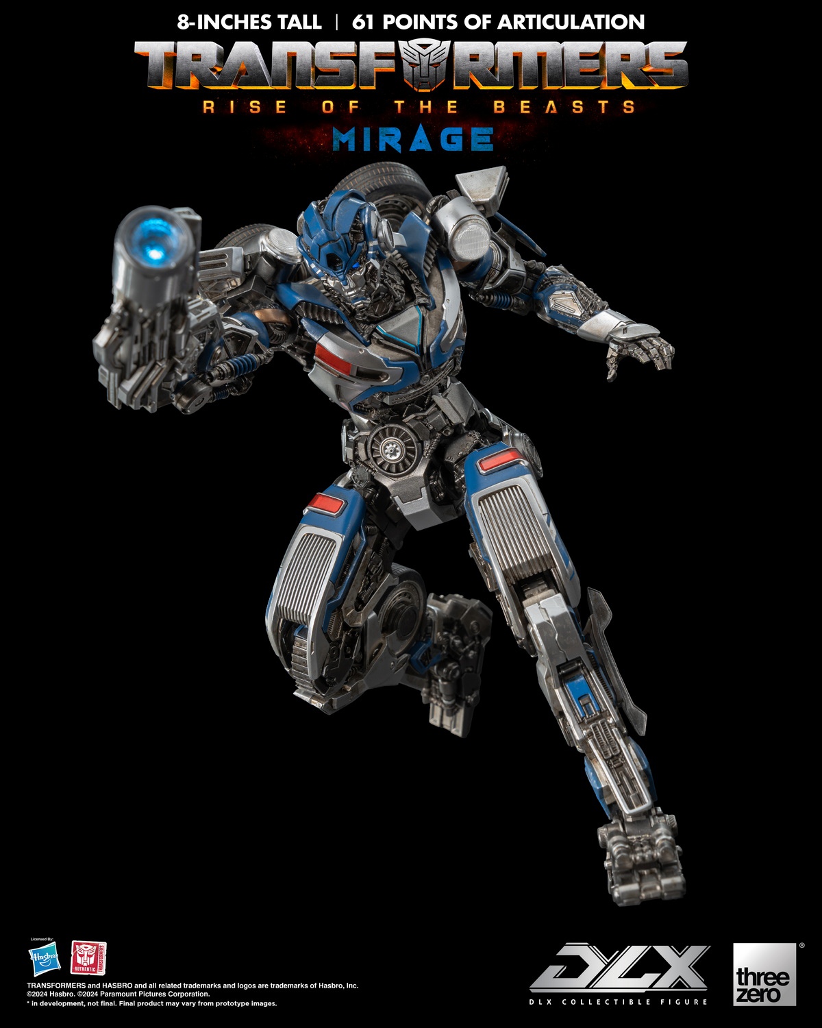 [สั่งจอง]Threezero 3Z05640W0 8" : Transformers Rise of the Beasts DLX - Mirage