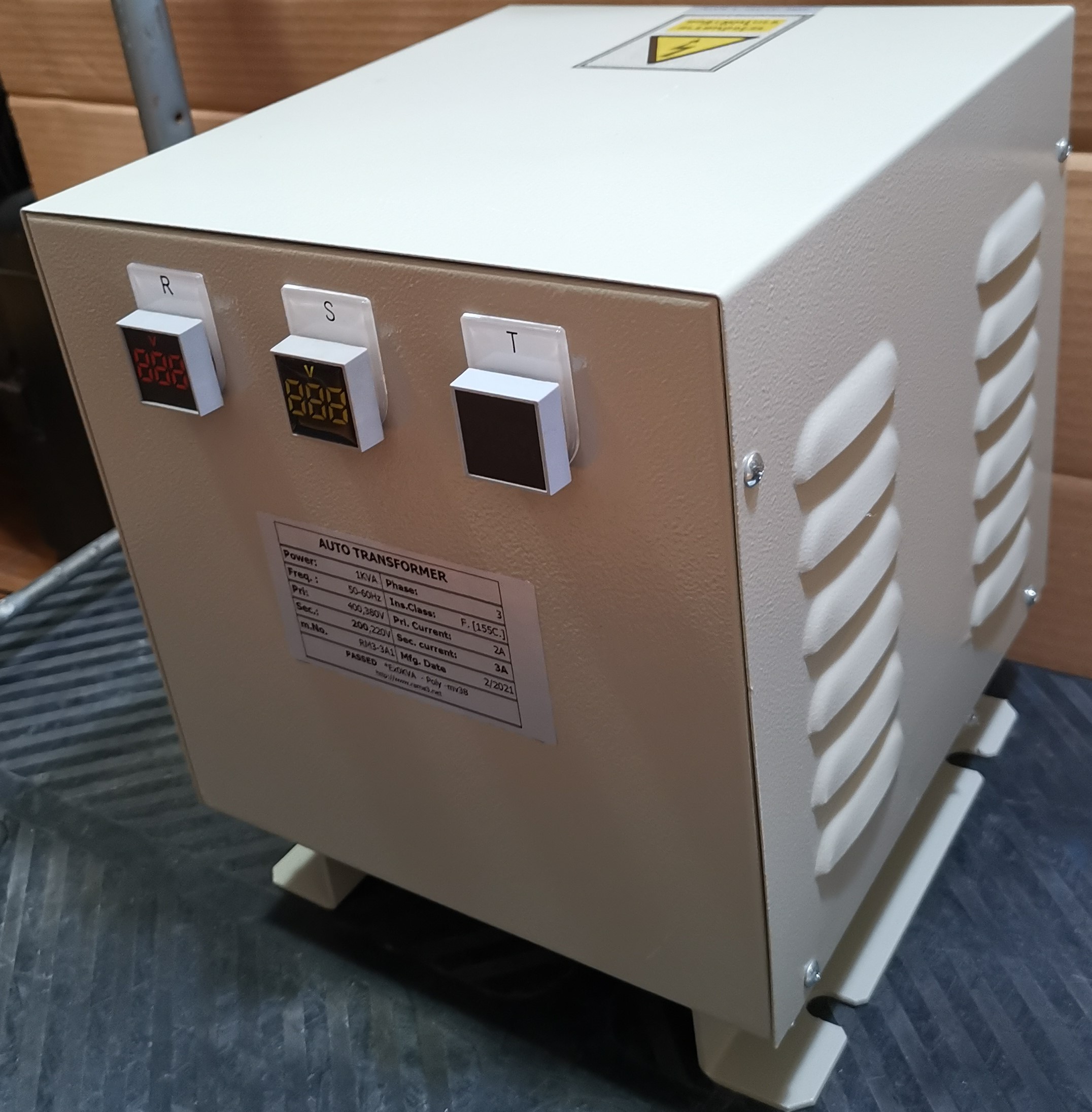 หม้อแปลง400v 380v 220v 200v คอยล์ทองแดง - Poly - Meter