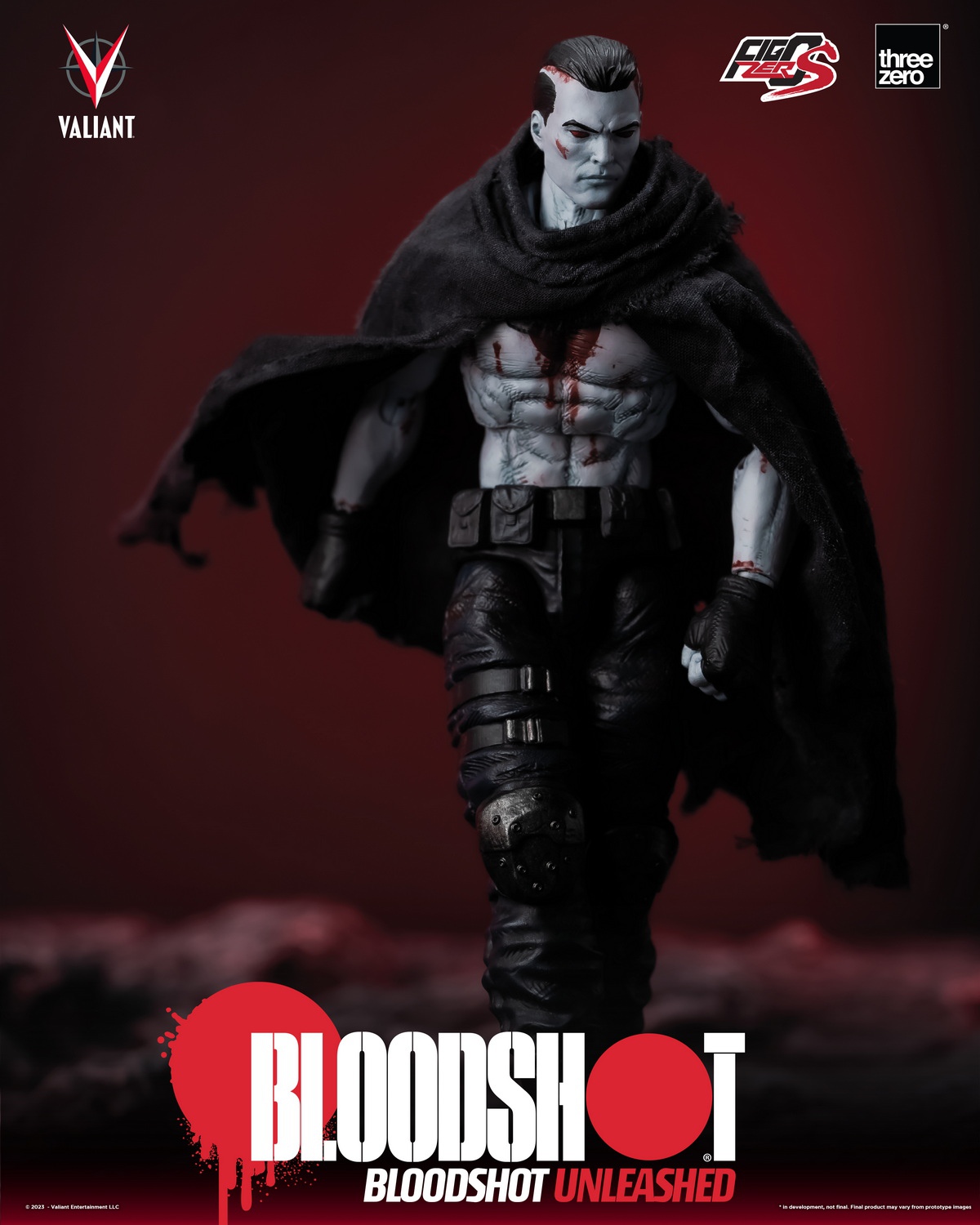 [สั่งจอง] THREEZERO 3Z04220W0 1/12 : FigZero S - VALIANT Bloodshot Unleashed