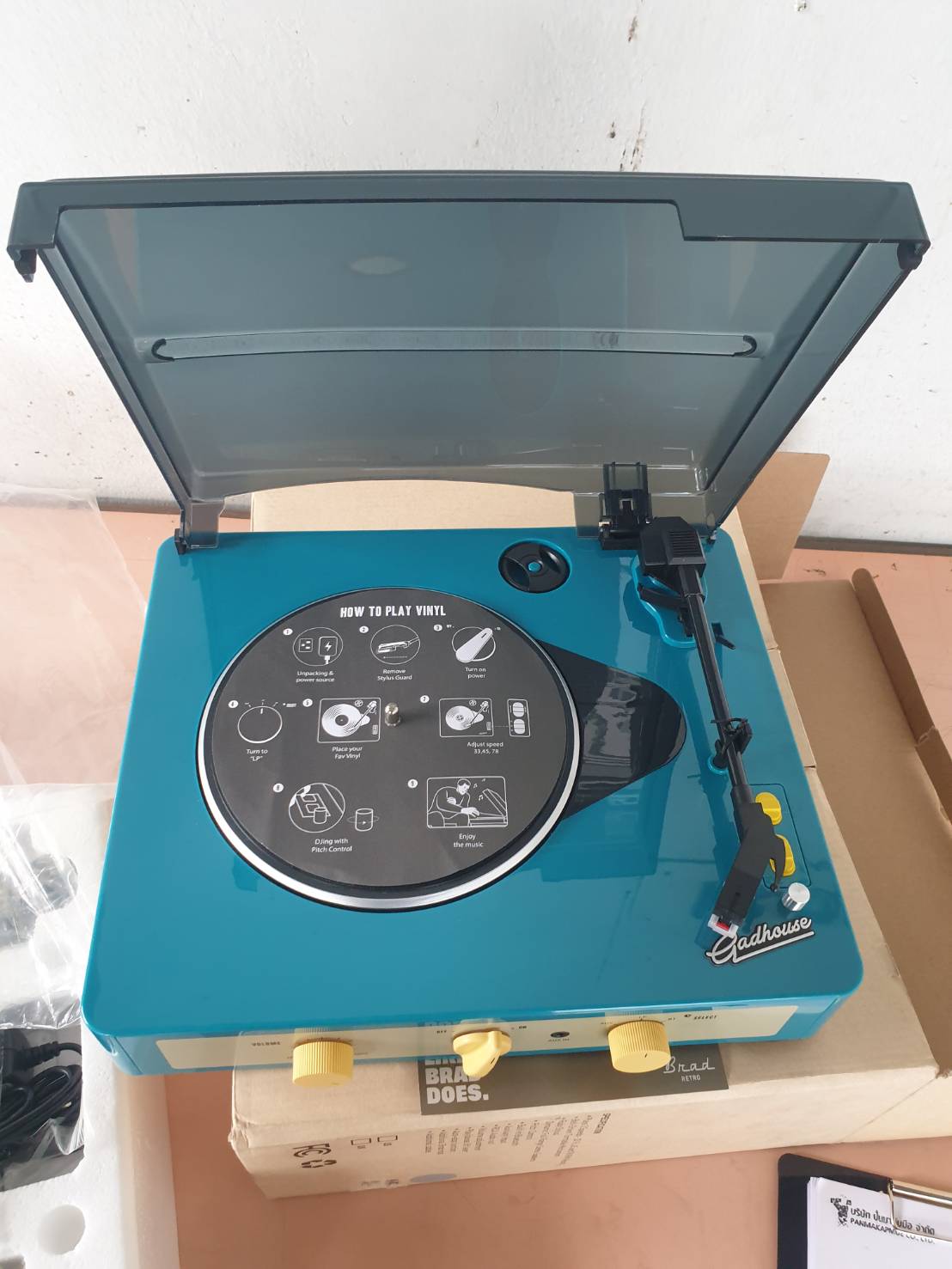 Gadhouse เครื่องเล่นแผ่นเสียง ของใหม่