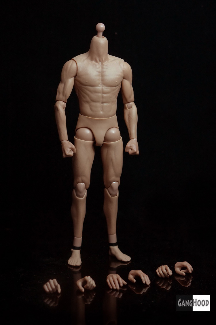 [สั่งจอง] Ganghood G002 1:6 Asia Male Muscular Figure Body