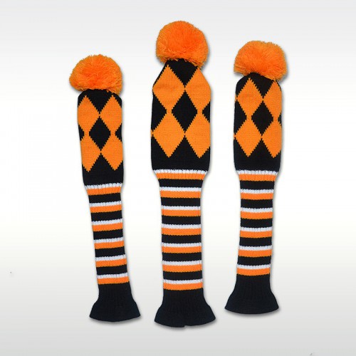 COVER หัวไม้ Headcovers (1,#3,#5) ถักสไตล์ถุงเท้าคอยาว PLAYEAGLE MT013