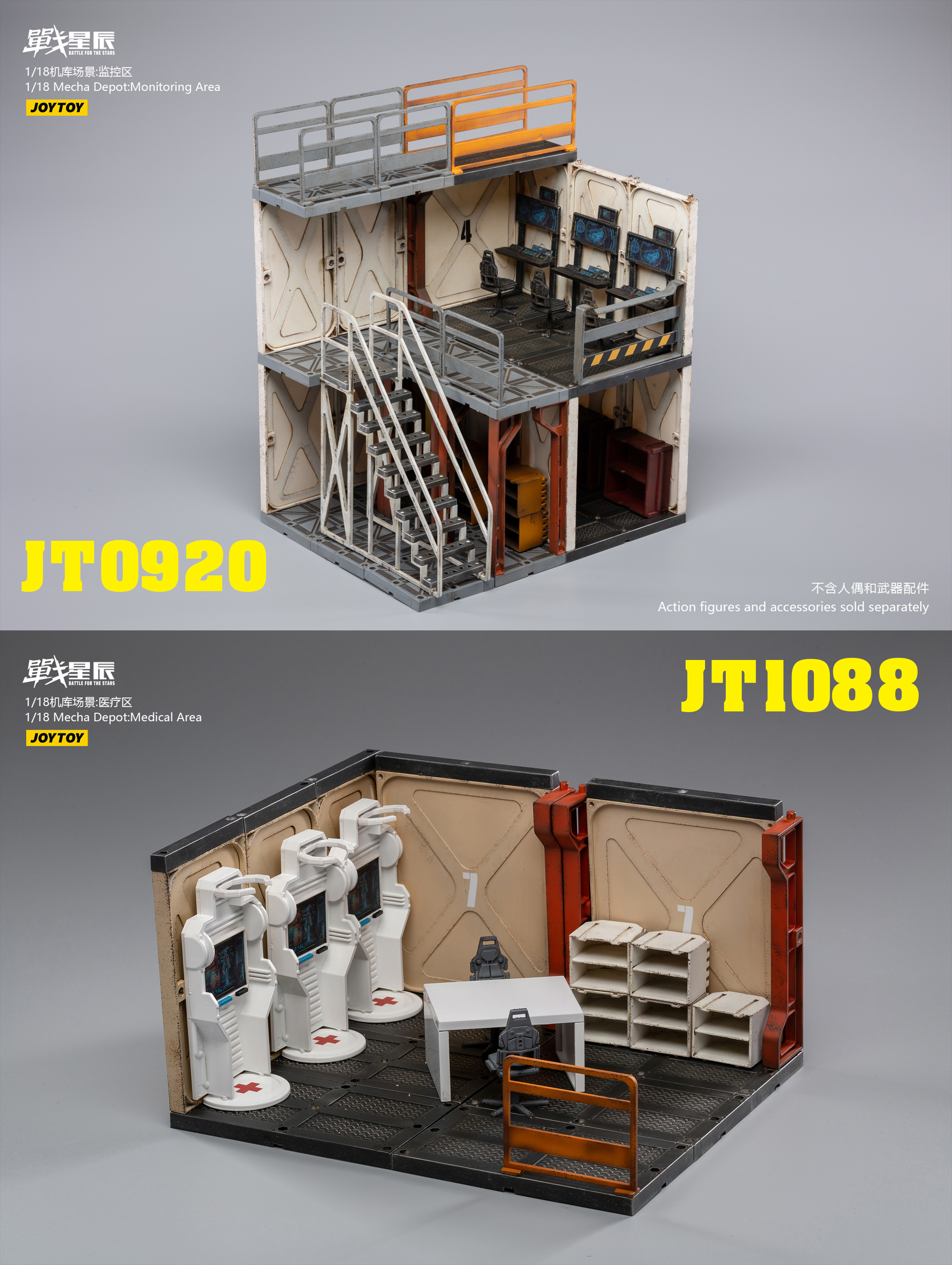 [สั่งจอง] JOYTOY 1/18 : Mecha Depot Medical Area
