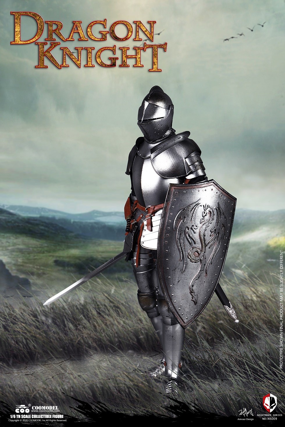 [สั่งจอง]COOMODEL NS009 1/6 NIGHTMARE SERIES - DRAGON KNIGHT
