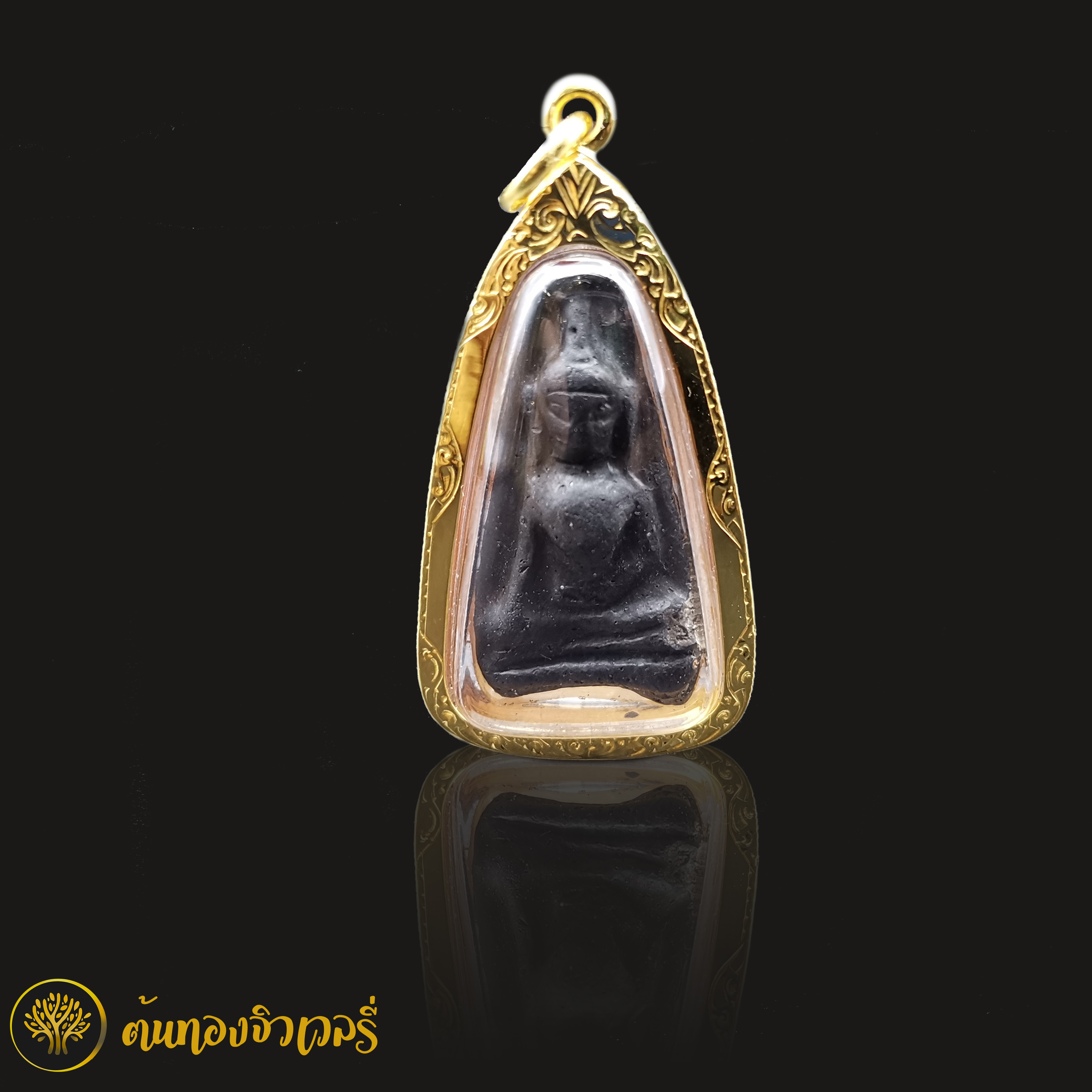 กรอบพระไม่ยกซุ้ม ทอง 6.5 กรัม ราคาเริ่ม ต้น 9900 บาท ทำคำแท้ งานแกะลายคมชัด