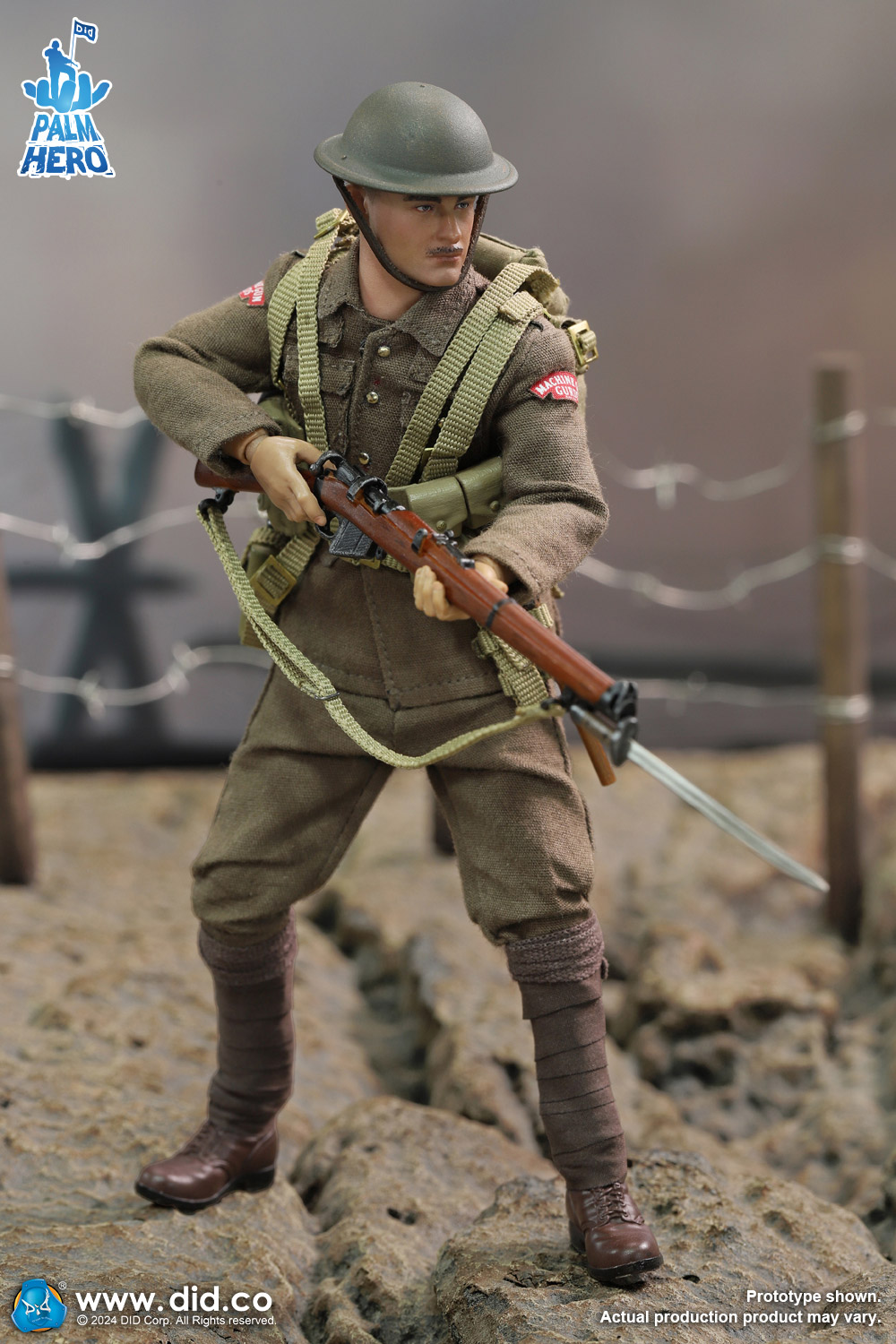 [สั่งจอง]DID XB80028 1/12 : WWI British Infantry - Albert Brown