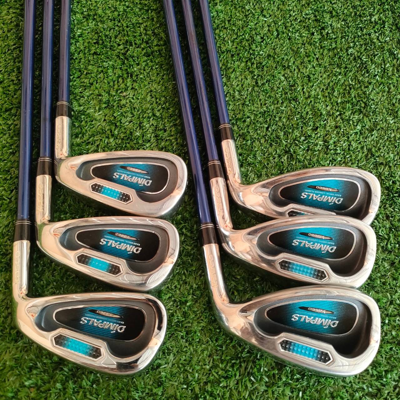 ชุดเหล็ก KASCO DIMPALS มีเหล็ก 5-9 เเละ PW ก้าน DIMPALA FLEX R