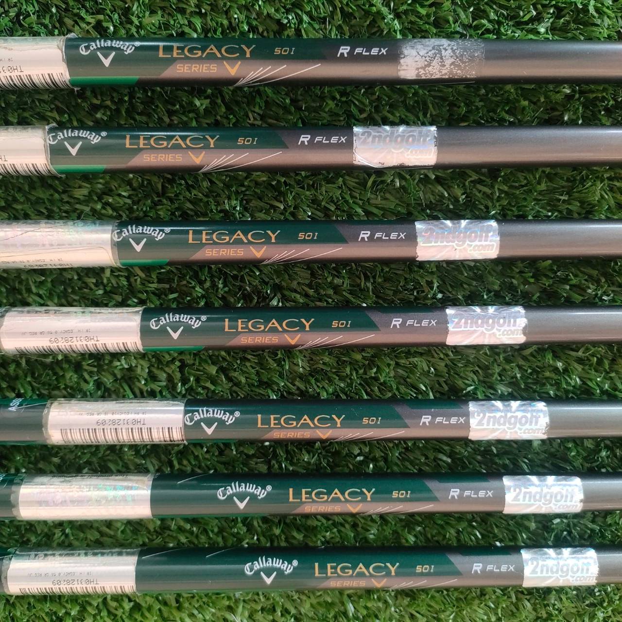 ชุดเหล็ก CALLAWAY LEGACY V มีเหล็ก 5-9 เเละ PW SW ก้าน LEGACY FLEX R เป็นเหล็กเนื้อ FORGED แท้ แต่ยังมี CAVITY ที่ลึกมาก!! สภาพสวยมาก!! ไม้กอล์ฟมือสอง ของแท้ BY NakaraLuxurious