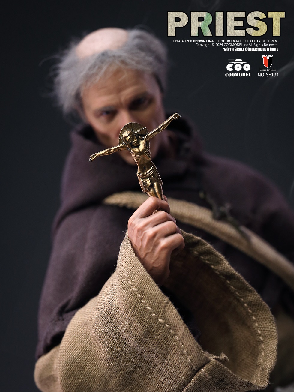 [สั่งจอง] COOMODEL 1/6 SE131 : SERIES OF EMPIRES - MEDIEVAL PRIEST