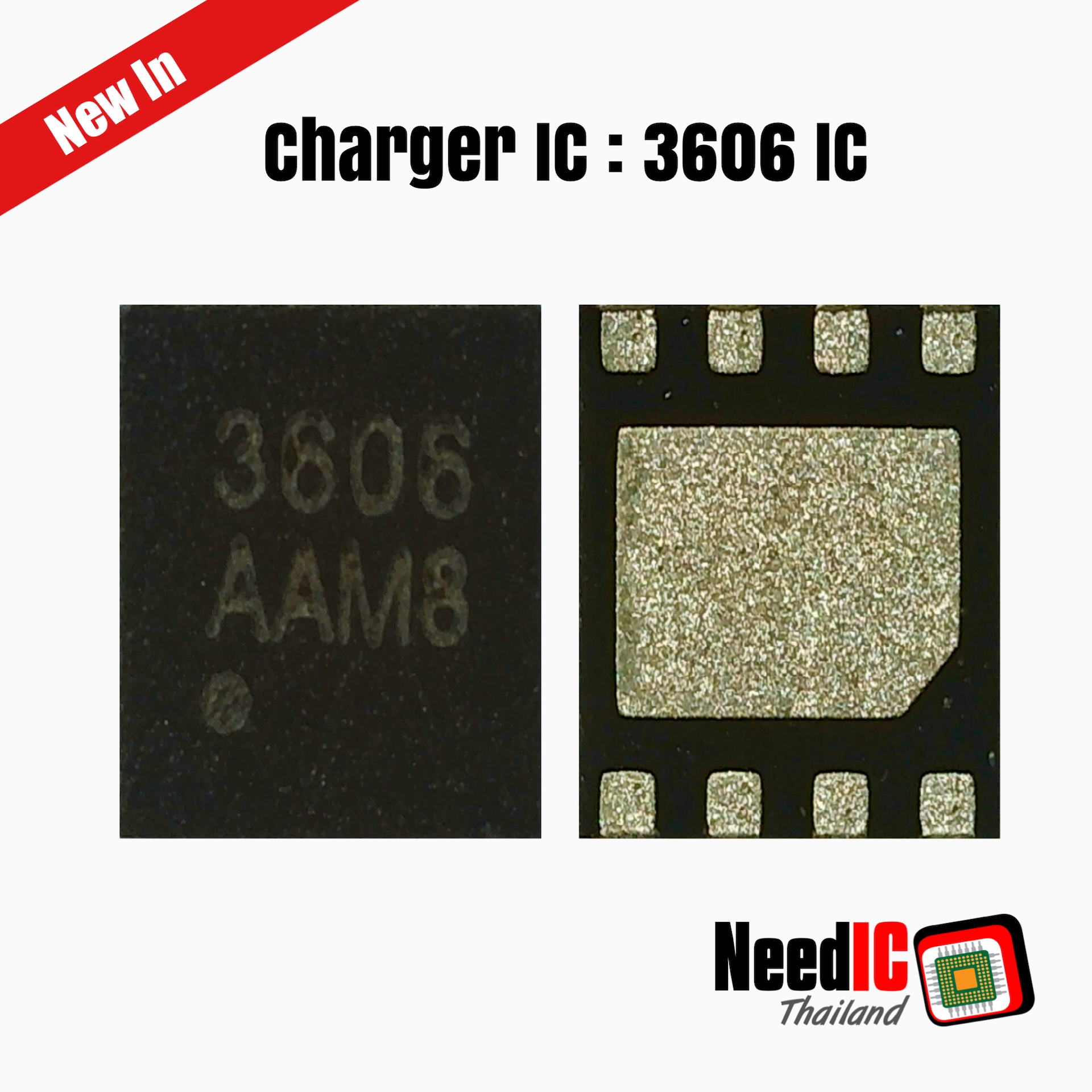 Charger IC : 3606 IC สำหรับ Infinix Hot 20i