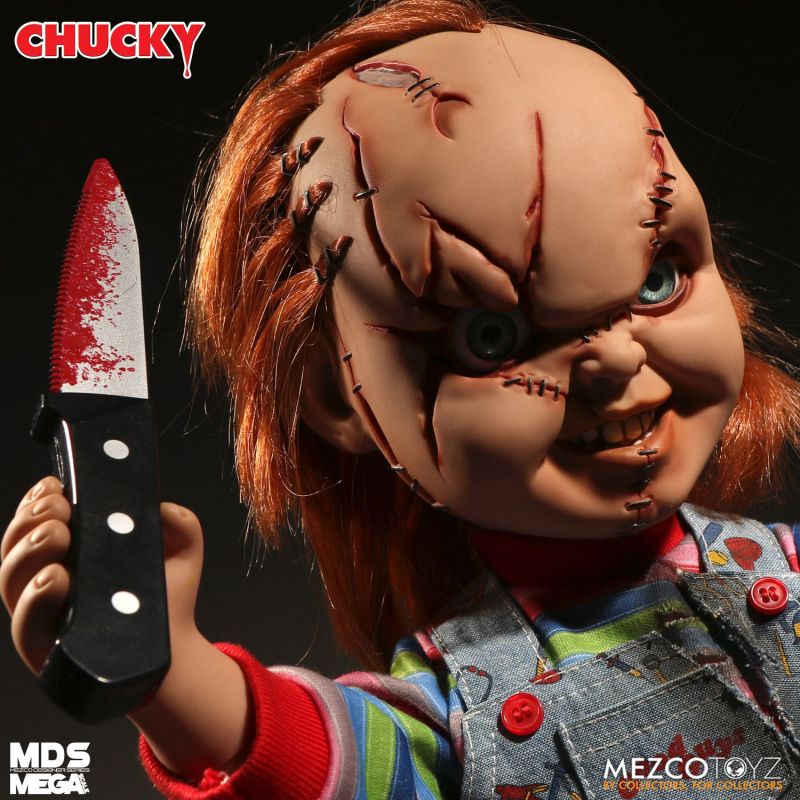 [สั่งจอง]Mezco toyz MDS MEGA SCALE 15" : Bride of Chucky: Talking Scarred Chucky [Re]