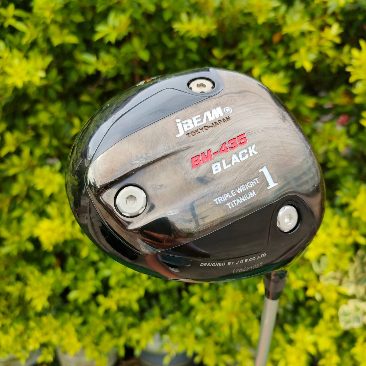DRIVER Jbeam BM-435 Black out Edition - Limited Edition ตีไกลที่สุดของ Driver แดนปลาดิบ วัสดุสุดพิเศษ SUPER PREMIUM และเป็นตัว PROTOTYPE ด้วย ไม้กอล์ฟมือสอง ของแท้ BY NakaraLuxurious