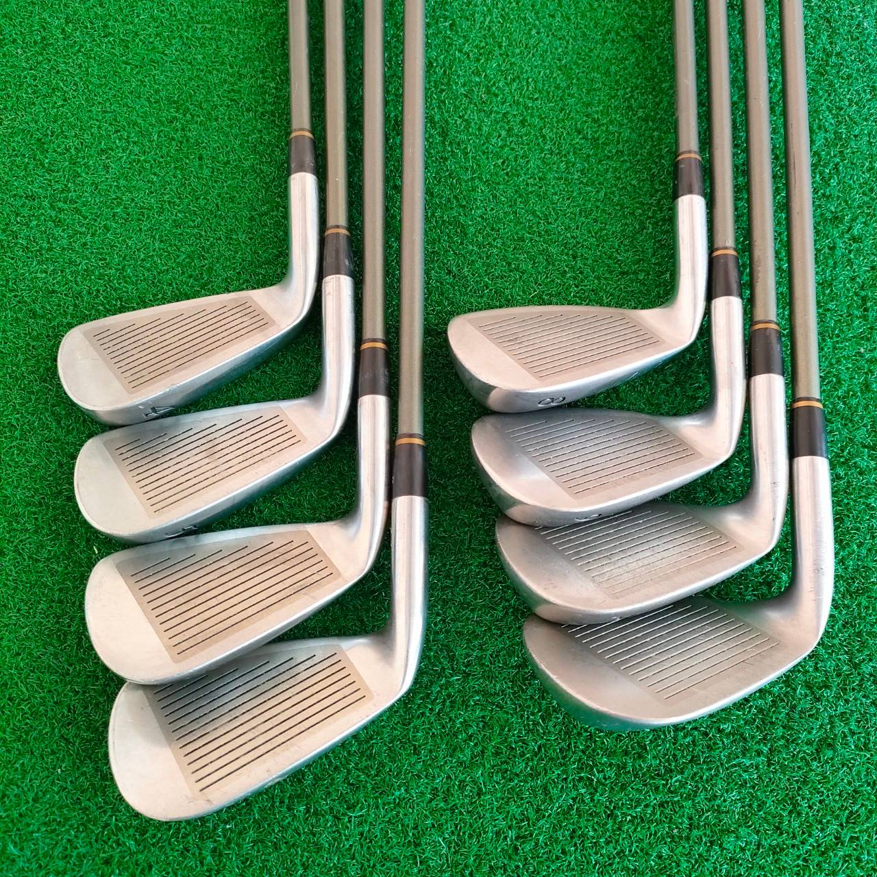 ชุดเหล็ก BROWNING 380 TF มีเหล็ก 4-9 เเละ PW SW ก้าน NHM 300 BR-SL ใบใญ้ Cavity ลึก ตีง่าย ก้านกราไฟต์ เบา นุ่ม MADE IN JAPAN