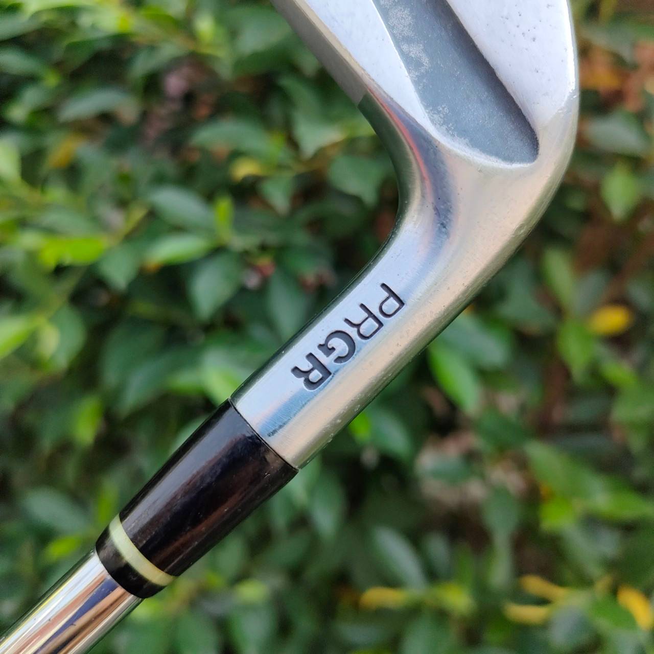 เหล็ก 5 PRGR TR-X MODEL 910 เหล็กพรีเมี่ยมญี่ปุ่น ด้านในโปร่ง ทำให้ตีง่ายมากๆ และแน่นมากๆครับ